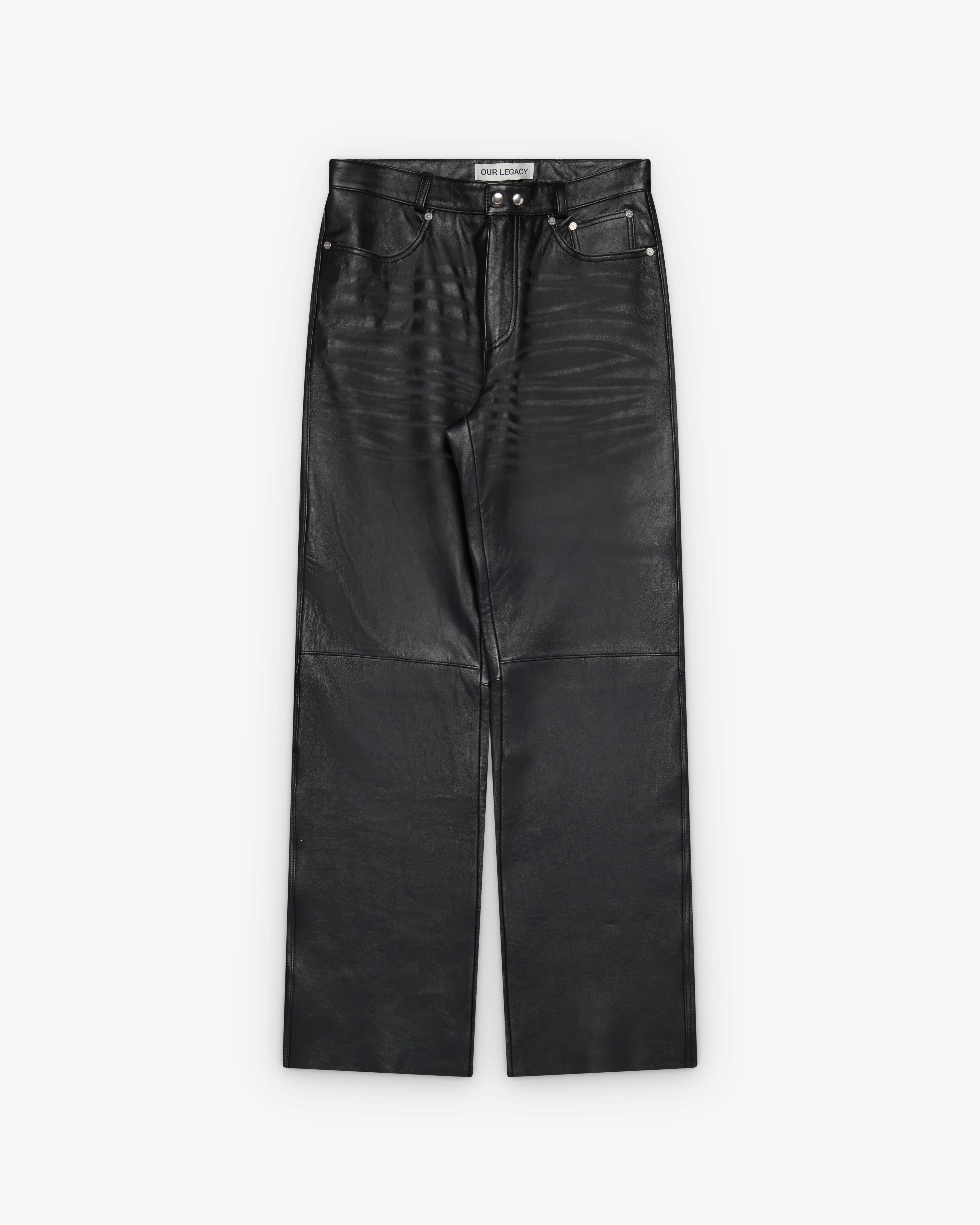 Our Legacy - Men's Carlson Cut - (Whisker Black Buffed Lambskin)