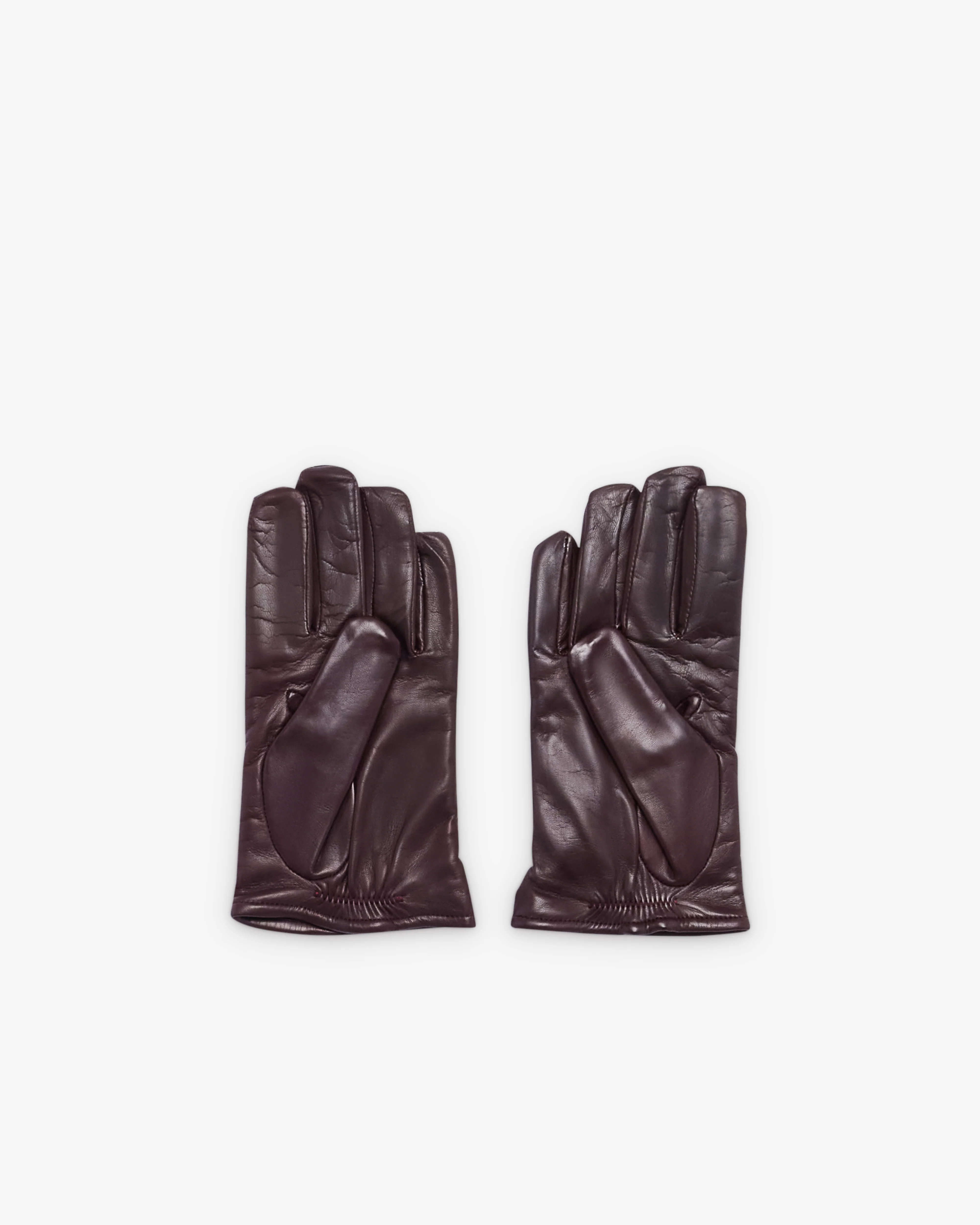 Our Legacy - Men's His Gloves - (Bordeaux) - Image 2