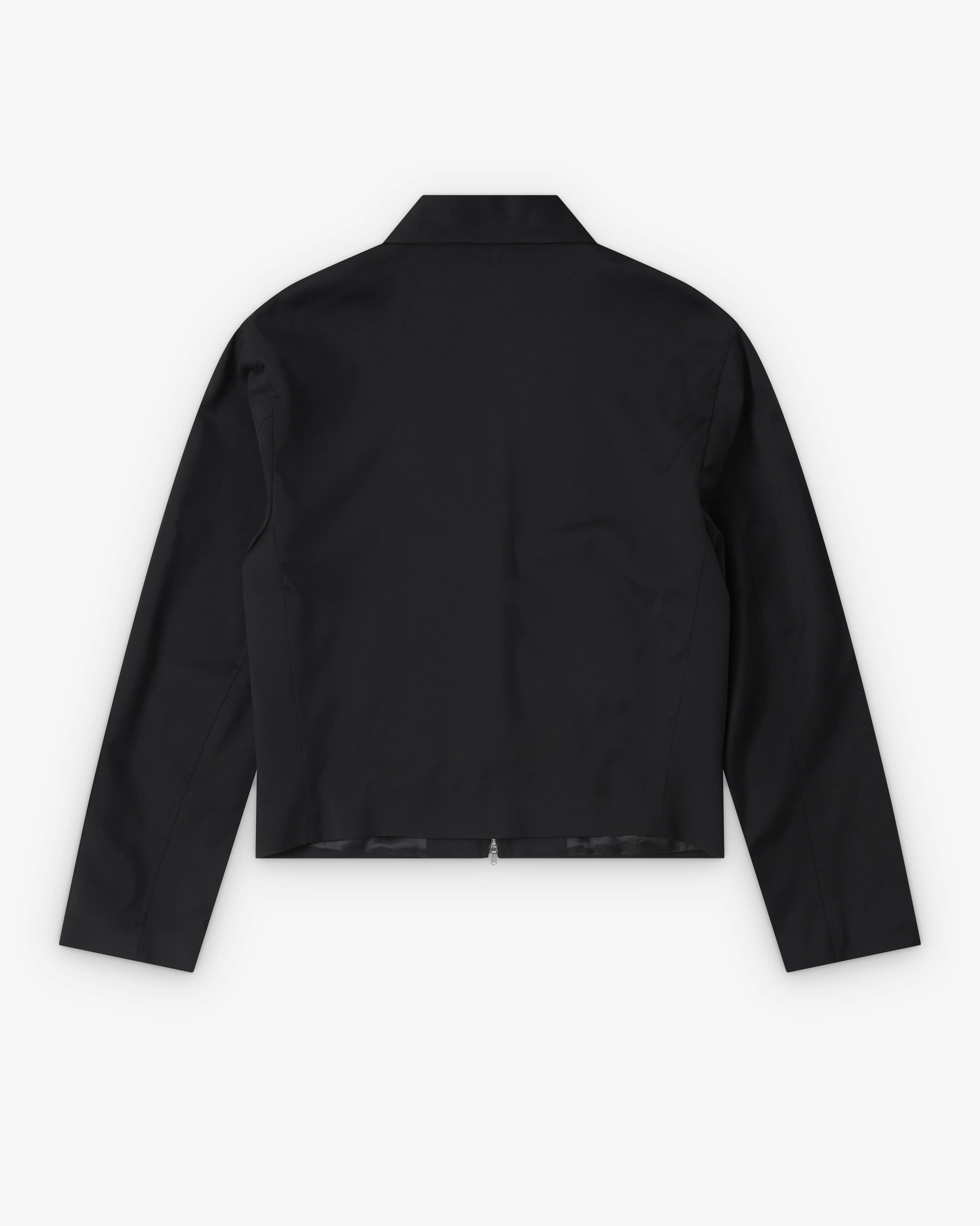 Our Legacy - Men's Mini Jacket - (Black Worsted Wool) - Image 2