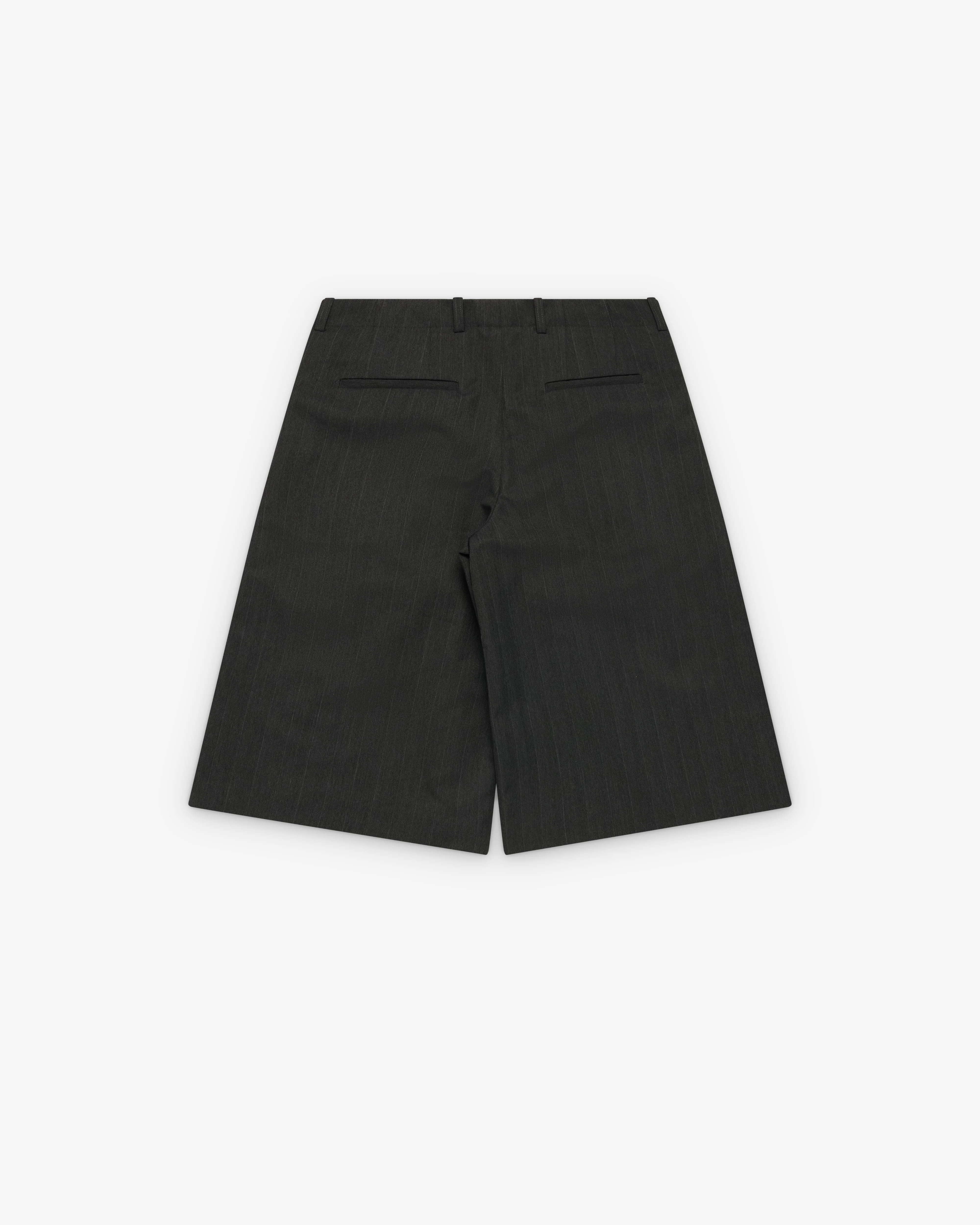 Our Legacy - Men's Split Shorts - (Shark Pinstripe Herringbone) - Image 2