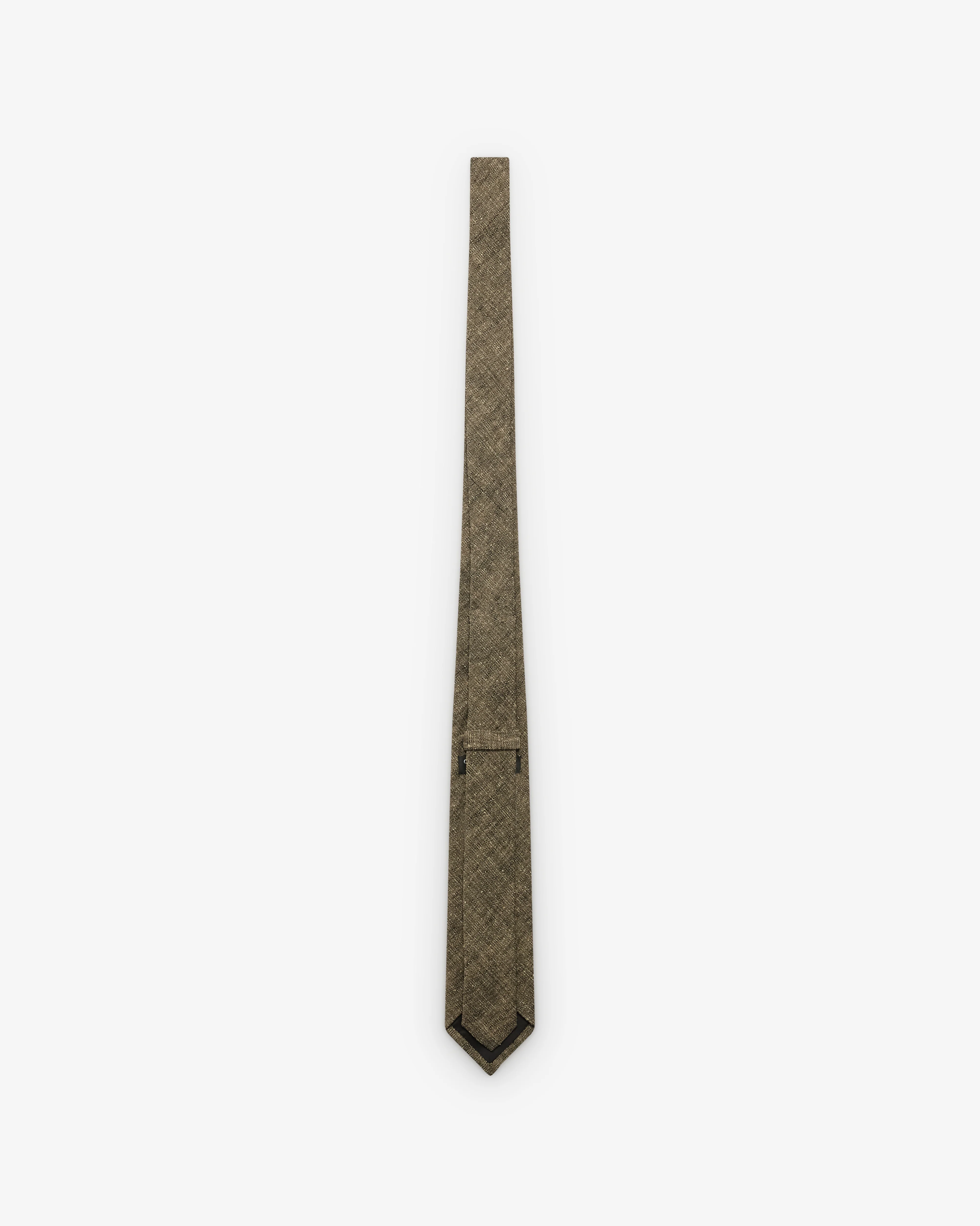 Our Legacy - Men's Tie - (Deep Husk Soft Grain Weave) - Image 2