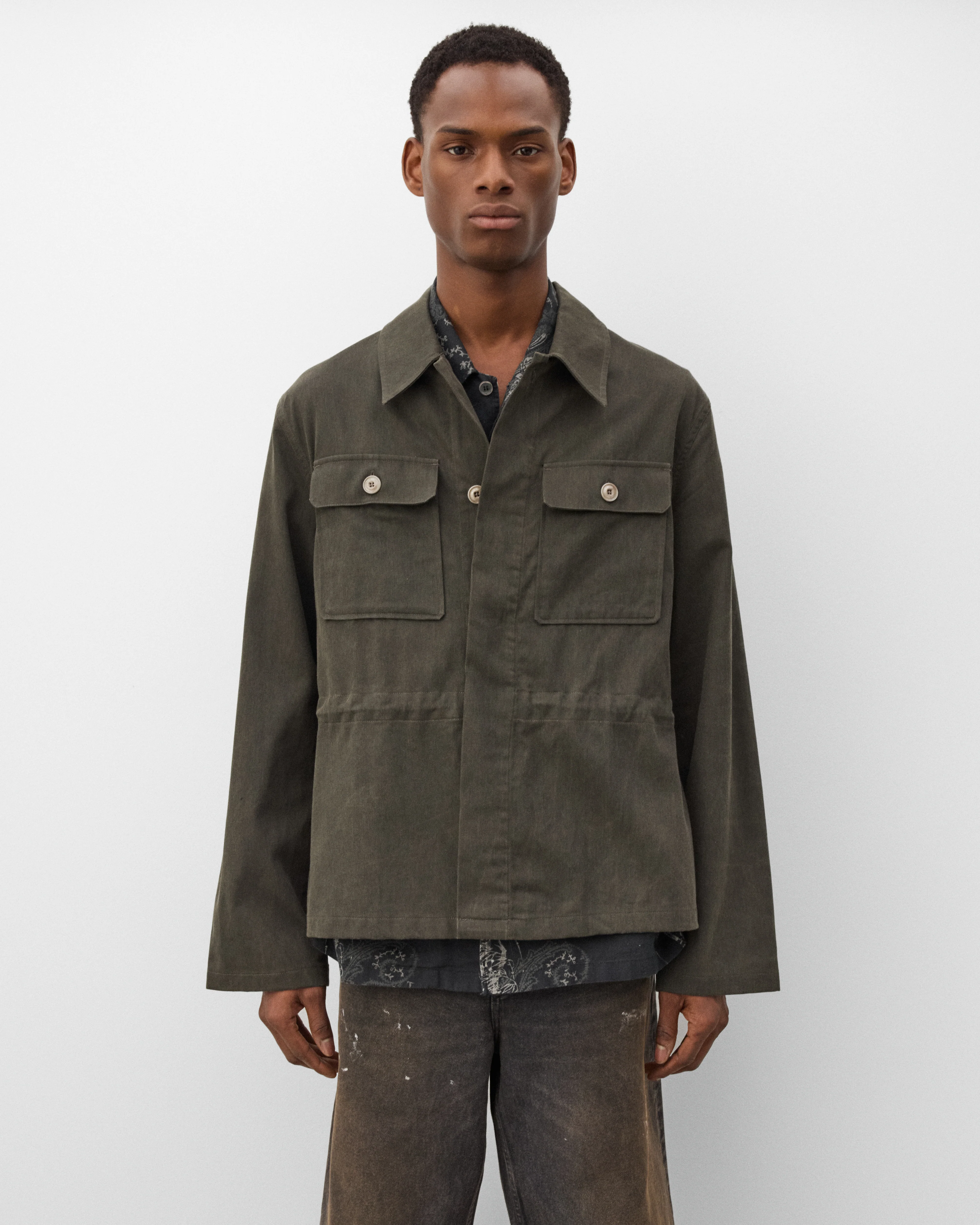 Our Legacy - Men's Unity Jacket - (Antique Mudd) - Image 3
