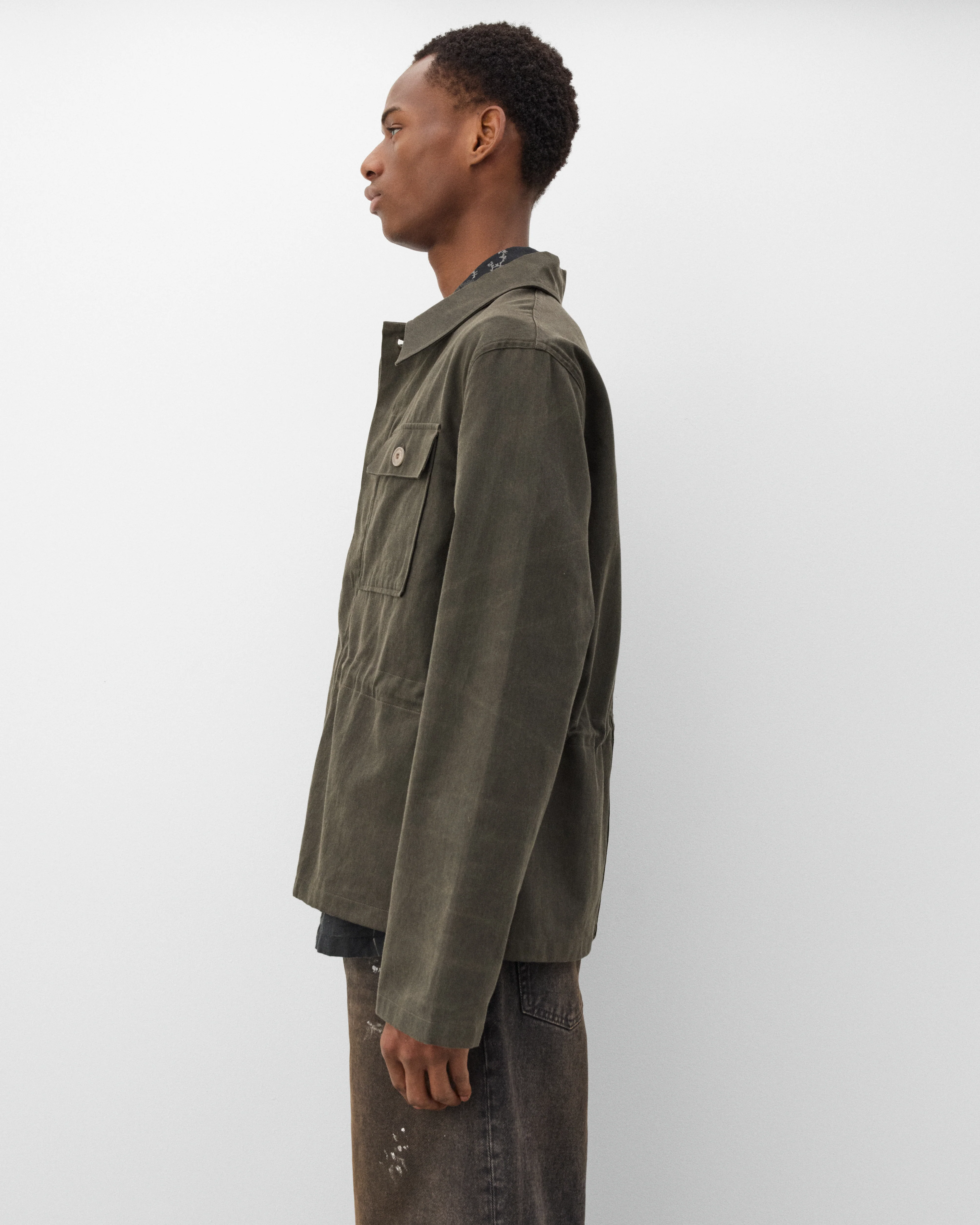 Our Legacy - Men's Unity Jacket - (Antique Mudd) - Image 4