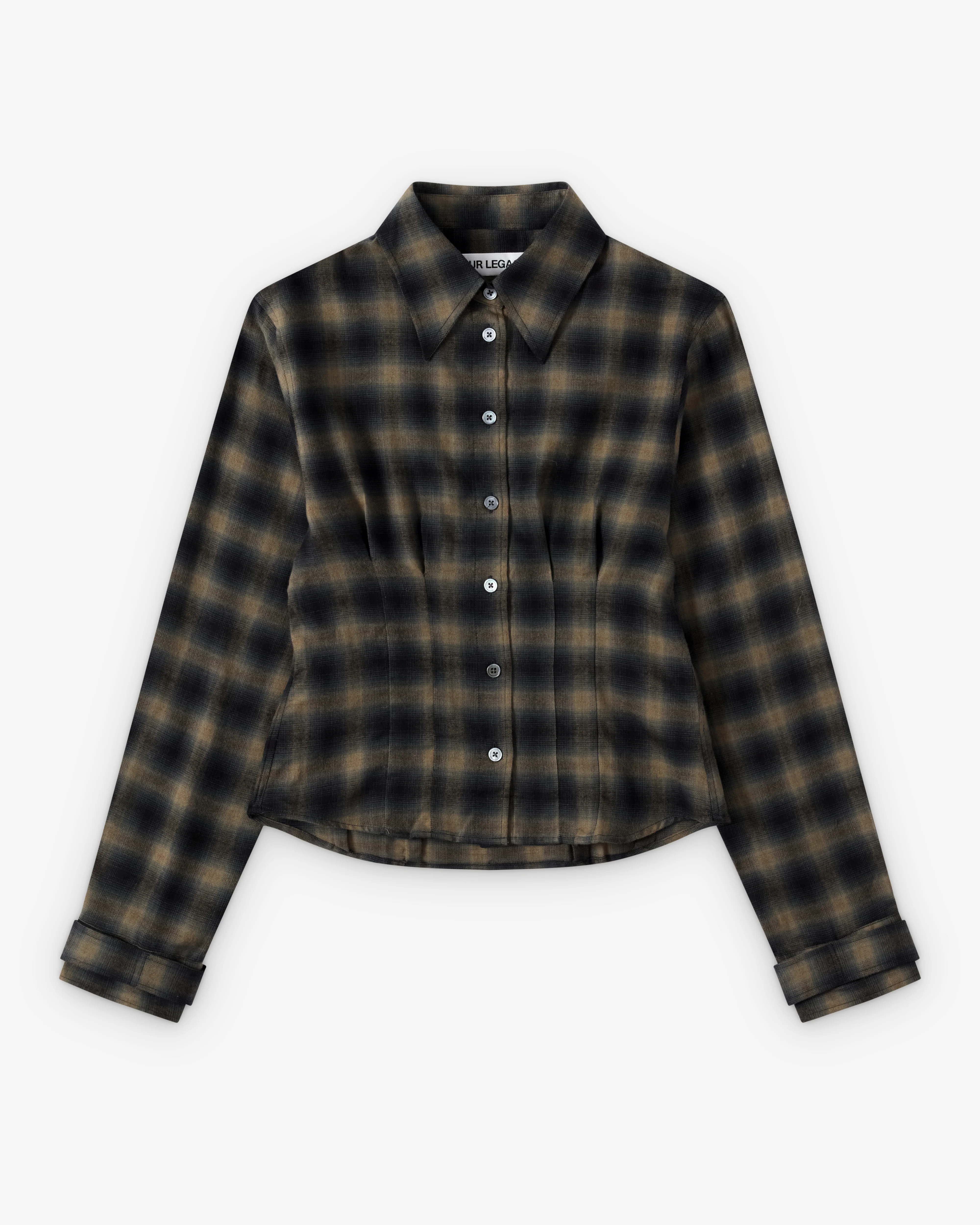 Our Legacy - Women's Envelop Shirt - (Yukon Check Woolton)