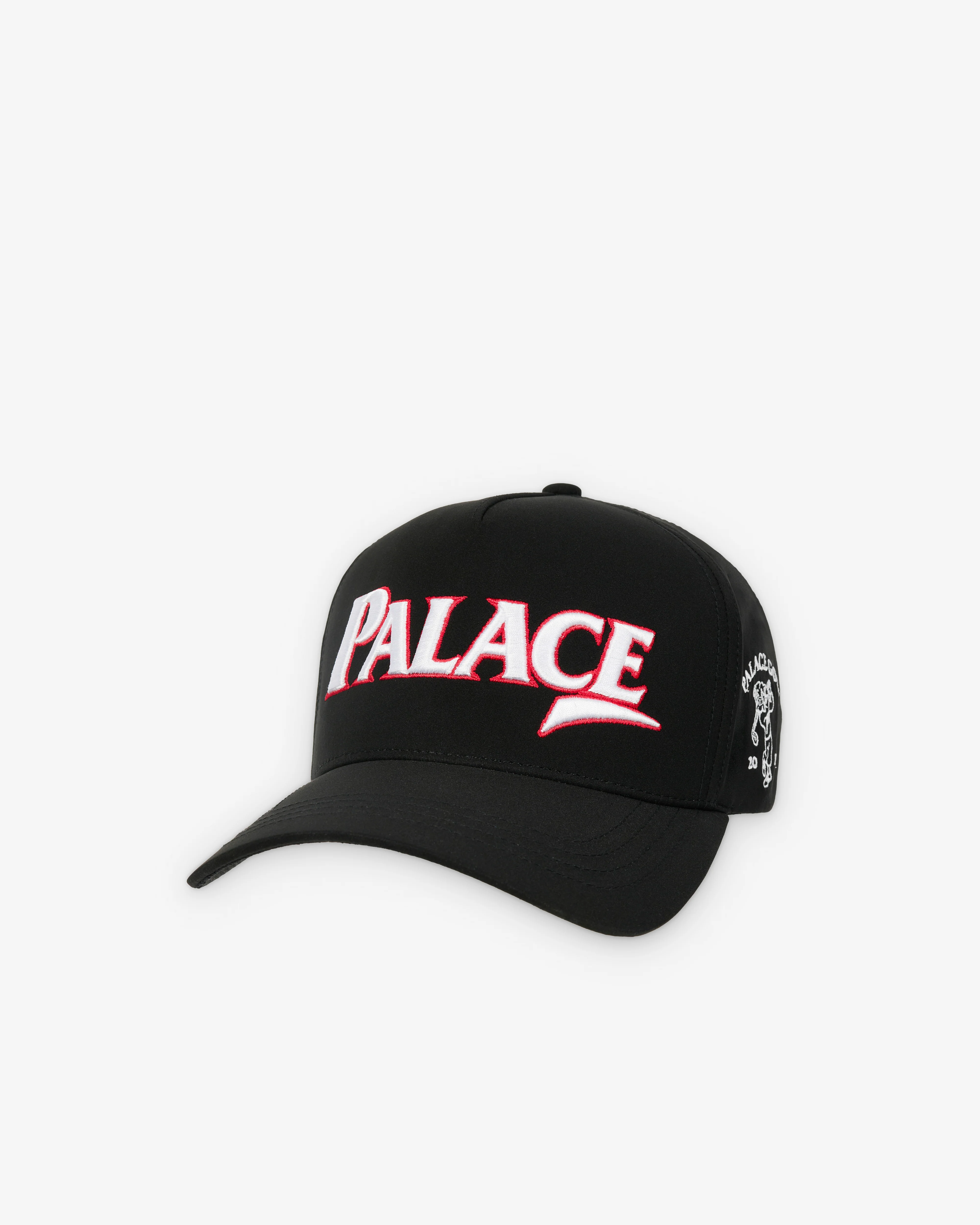 Palace - Men's Golf P-Frame 5-Panel Snapback - (Black)