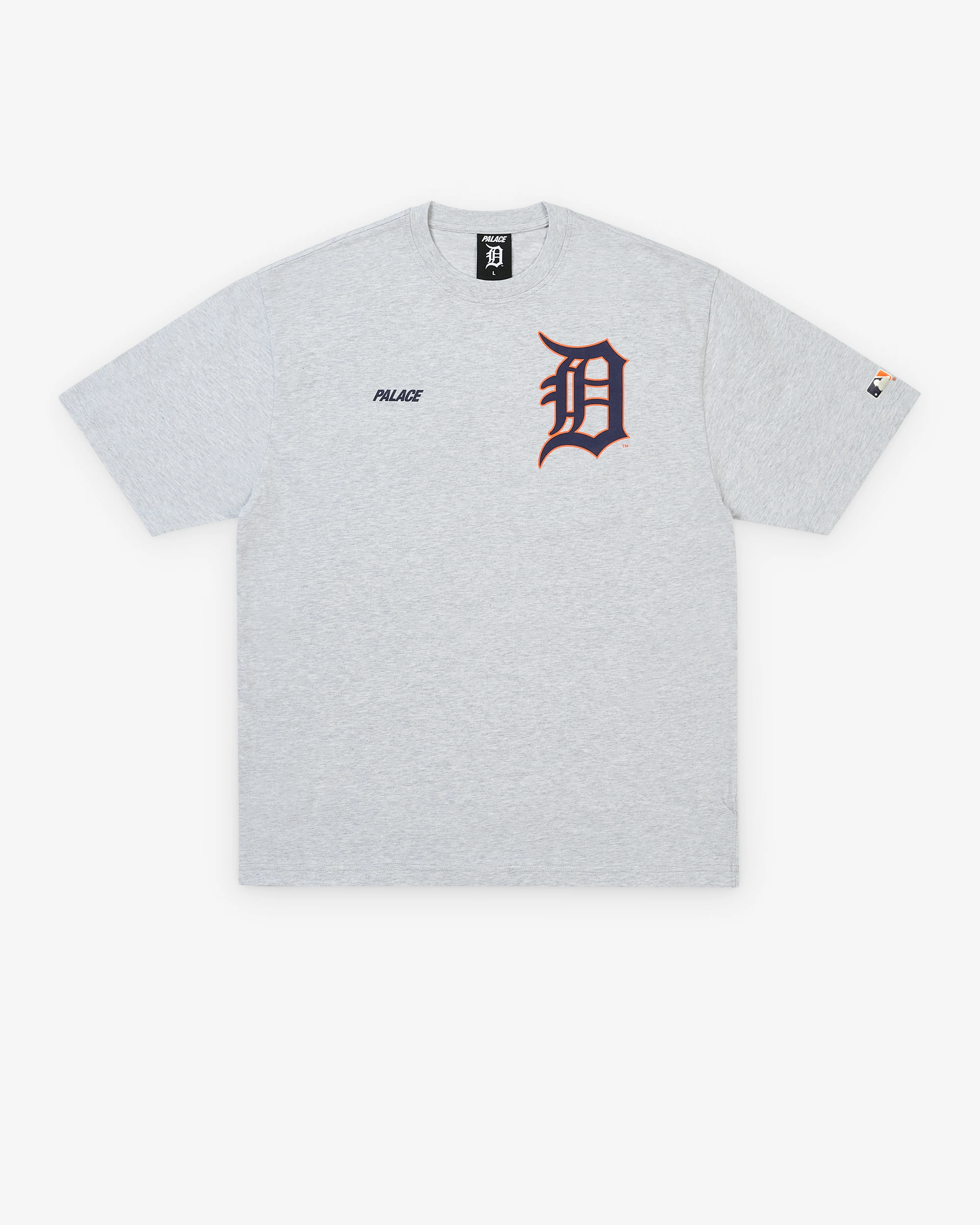 Palace - Men's Palace Detroit T-Shirt - (Grey Marl)