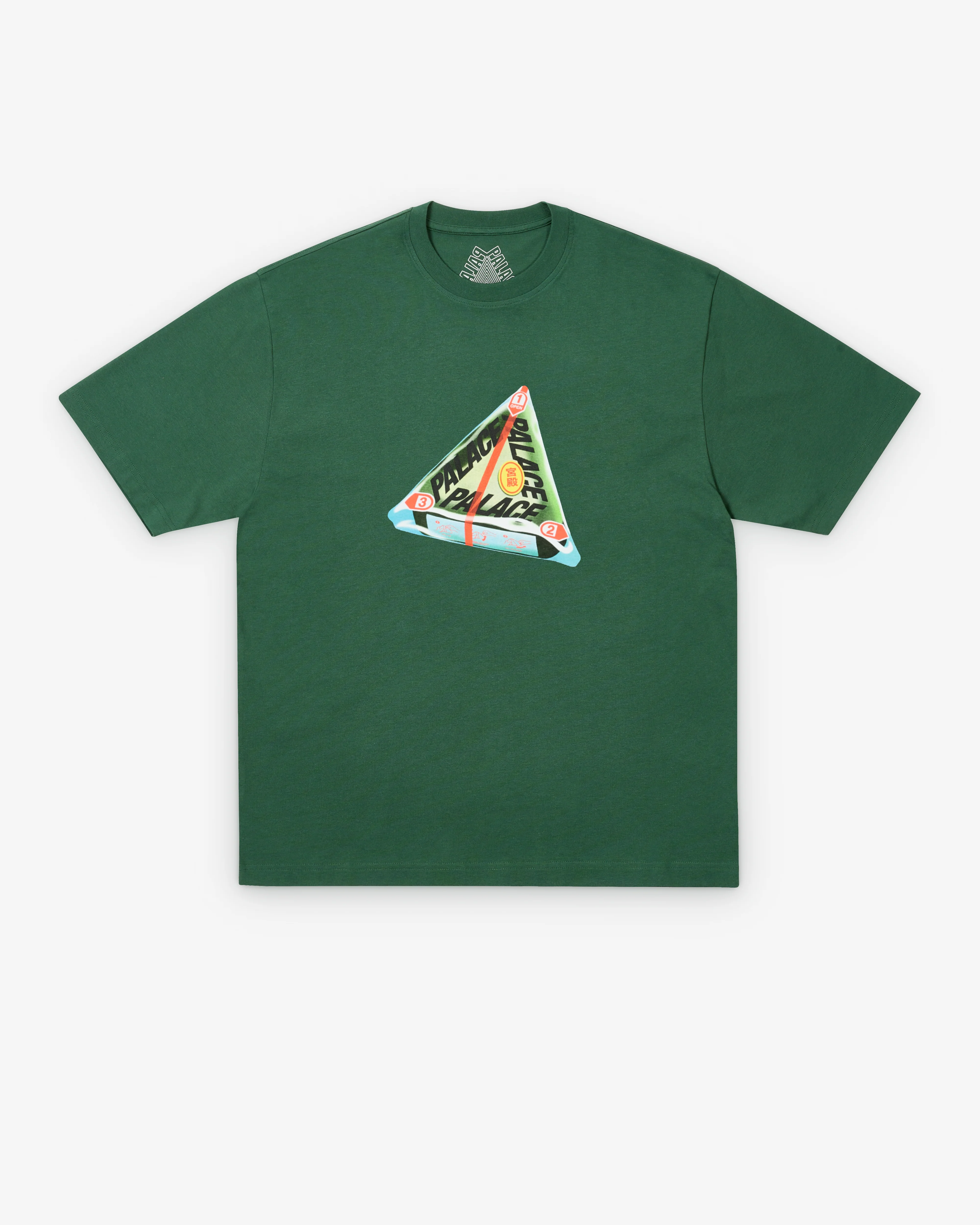 Palace - Men's Tri-Onigiri T-Shirt - (Racey Green)