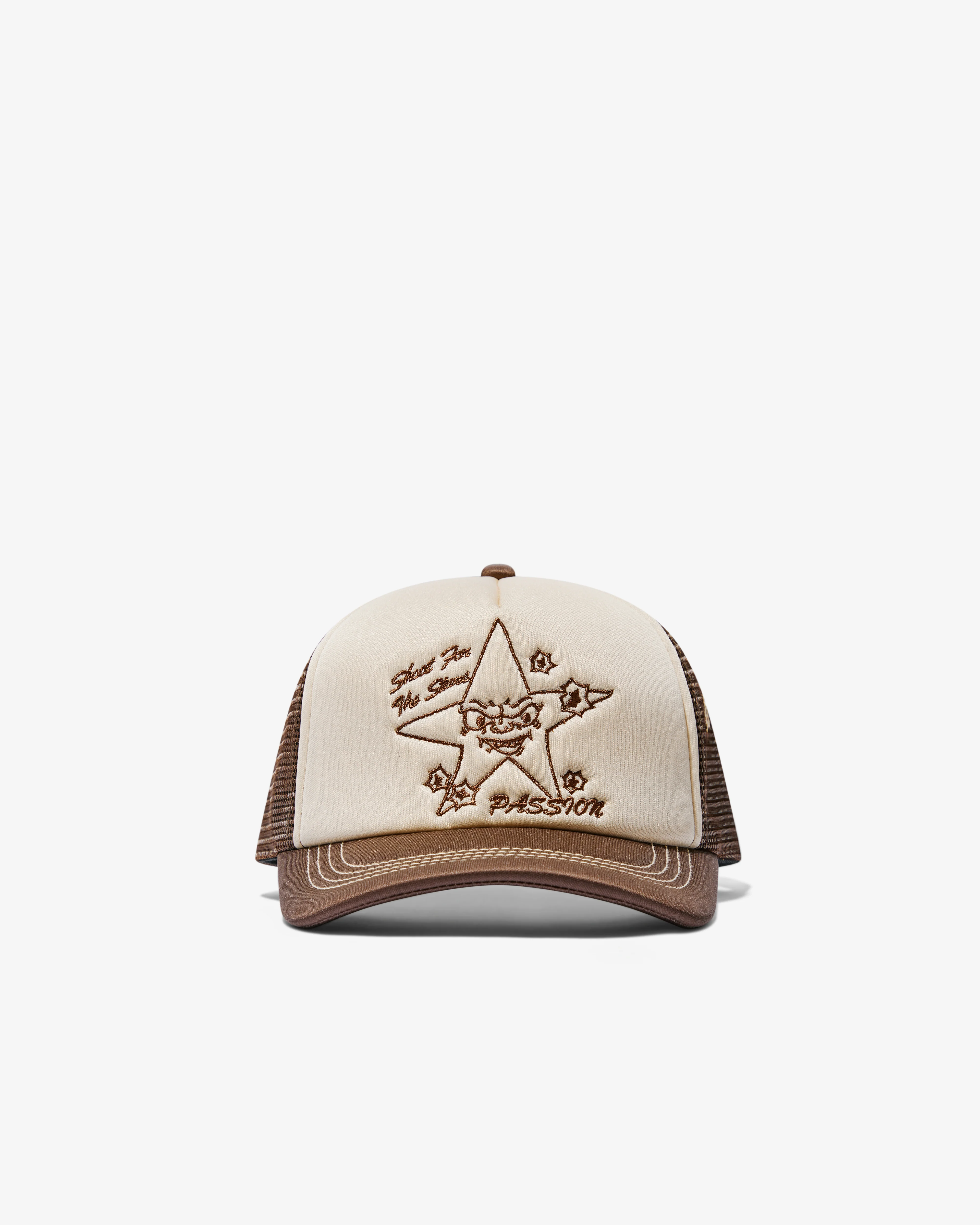 Passion - Men’s Target Practice Trucker - (Caramel)