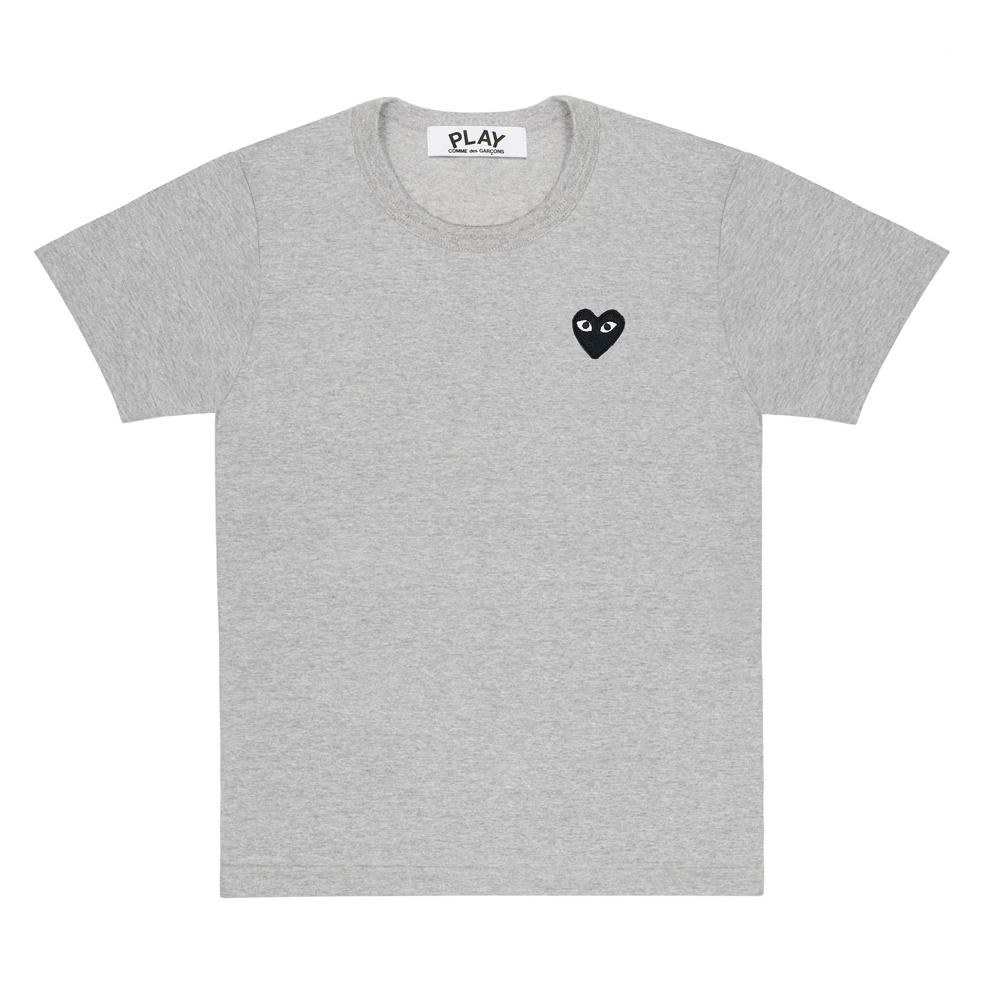 Play - Black Heart T-Shirt - (Grey)