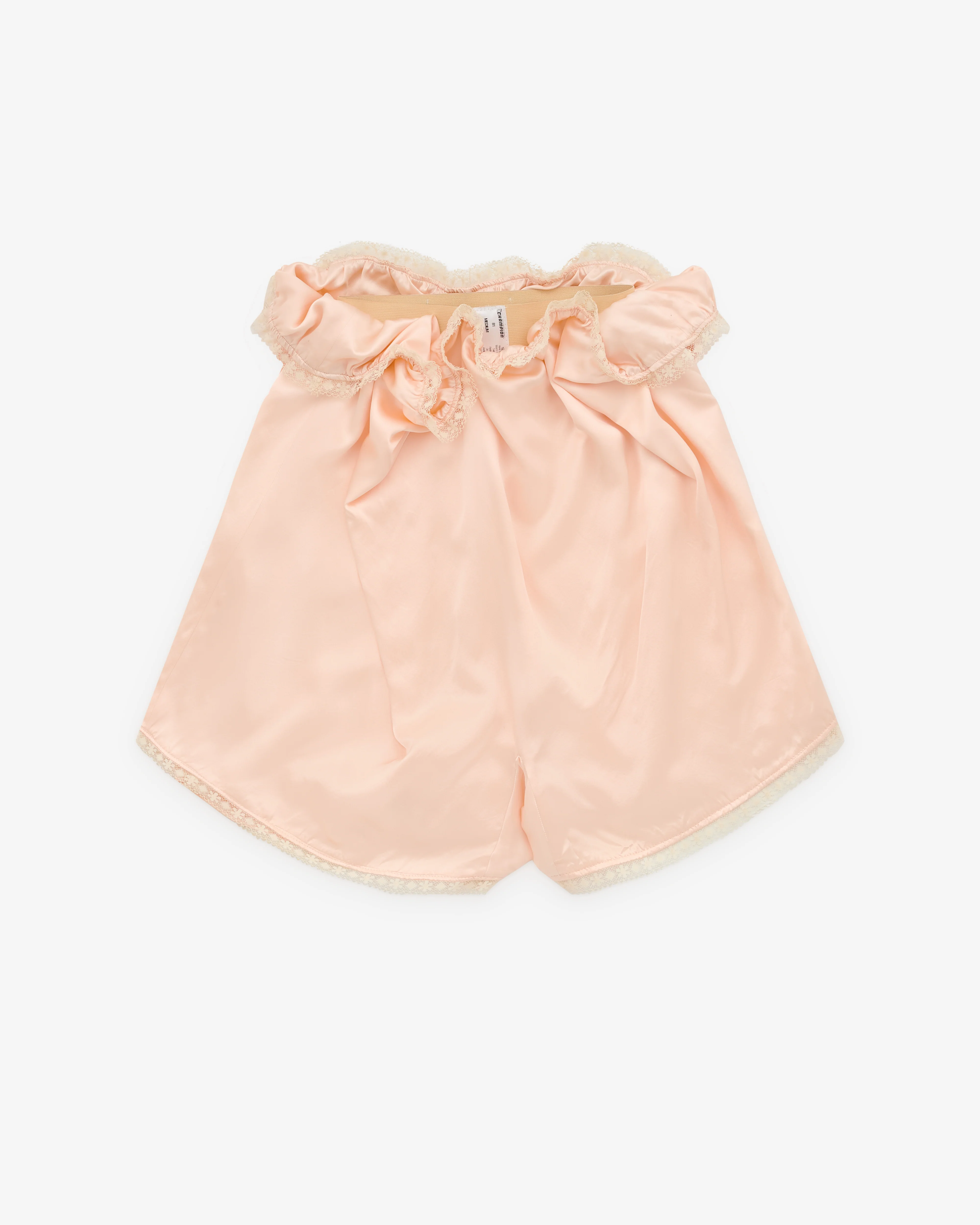 Ponte - Women's Lace Trim French Knicker - (Pink)