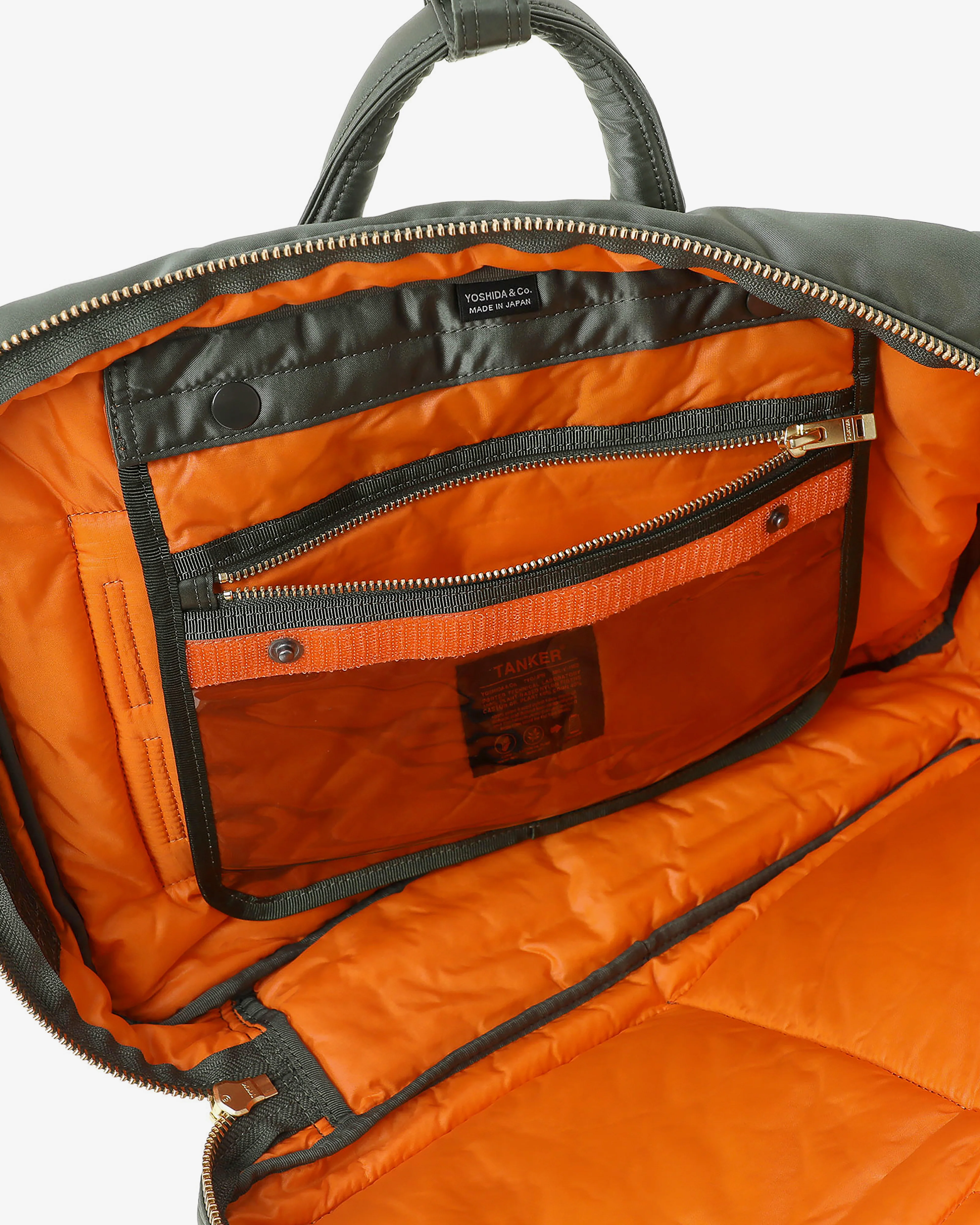 Porter Yoshida & Co. - Tanker 3Way Document Bag - (Green) - Image 4