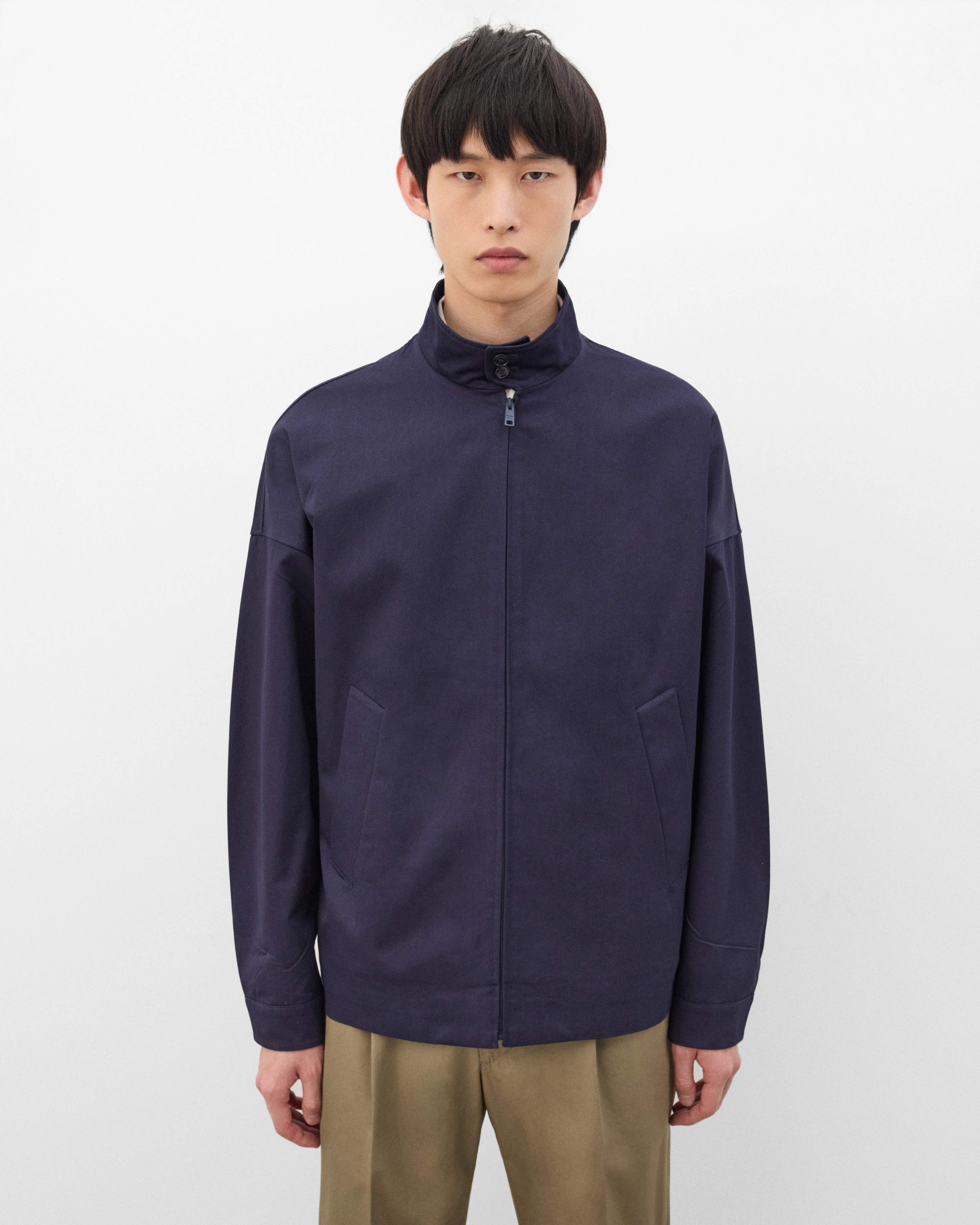 Prada - Men's Harrington Jacket - (Navy) - Image 3