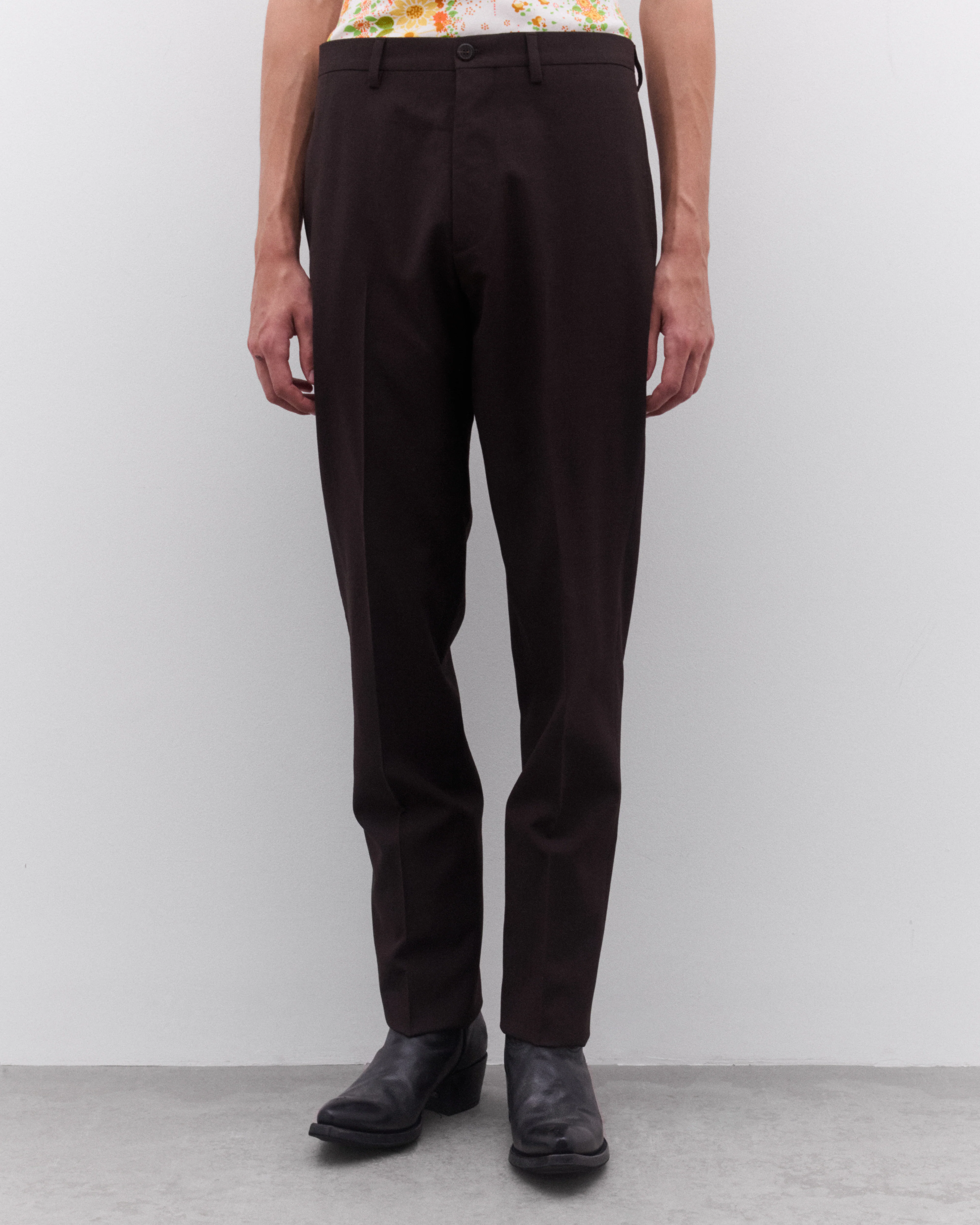 Prada - Men’s Slim Fit Pants - (Brown) - Image 2