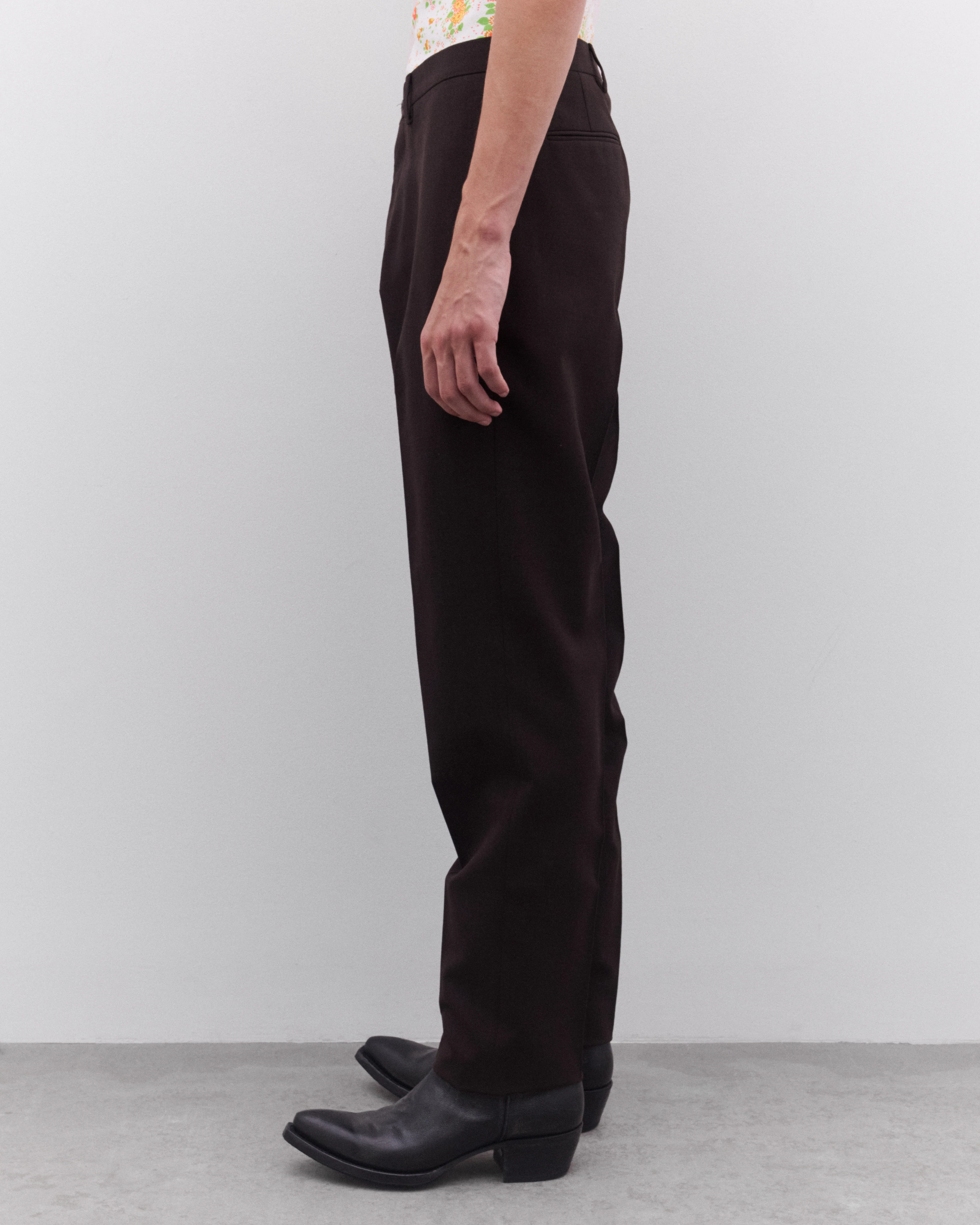 Prada - Men’s Slim Fit Pants - (Brown) - Image 3