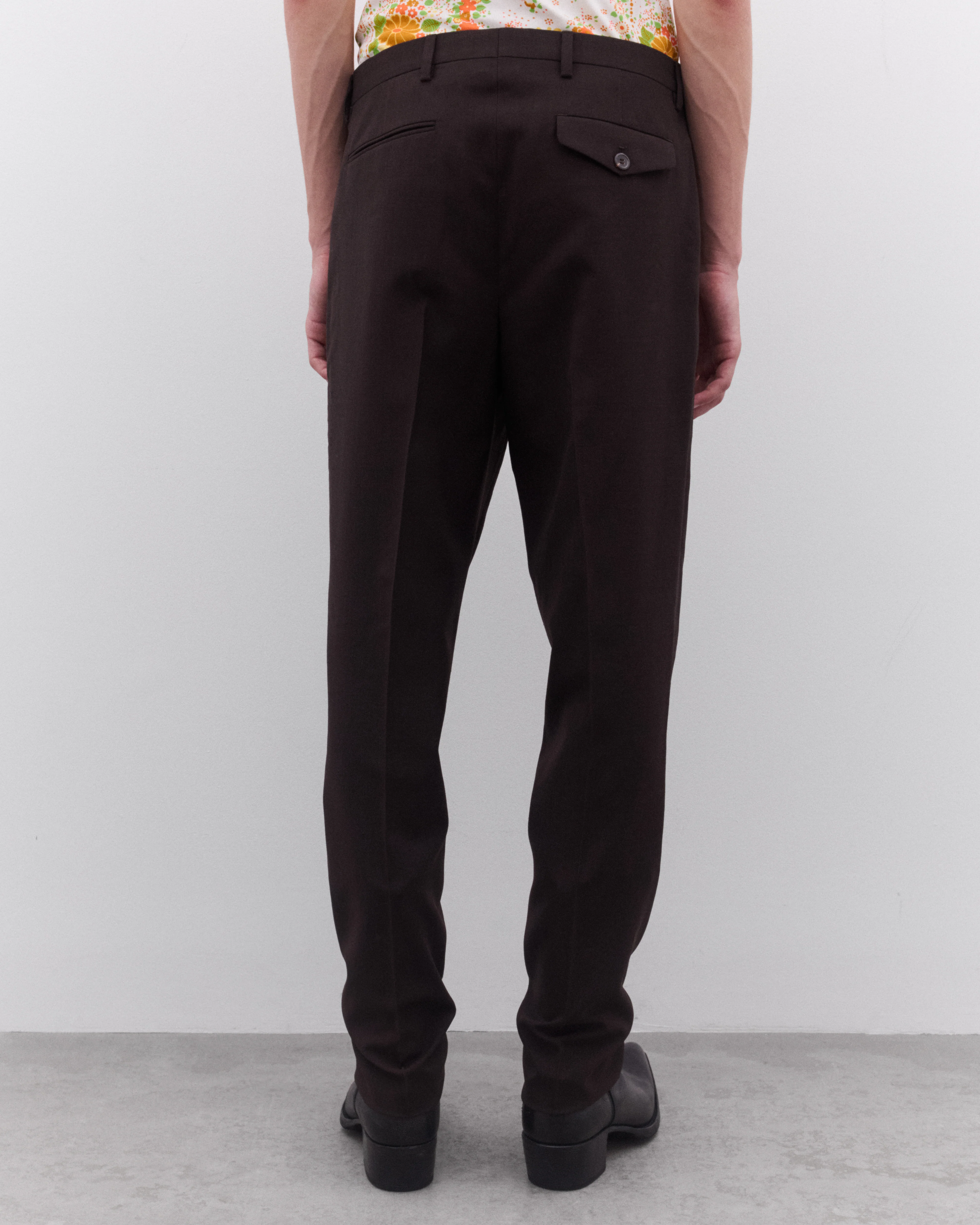 Prada - Men’s Slim Fit Pants - (Brown) - Image 4