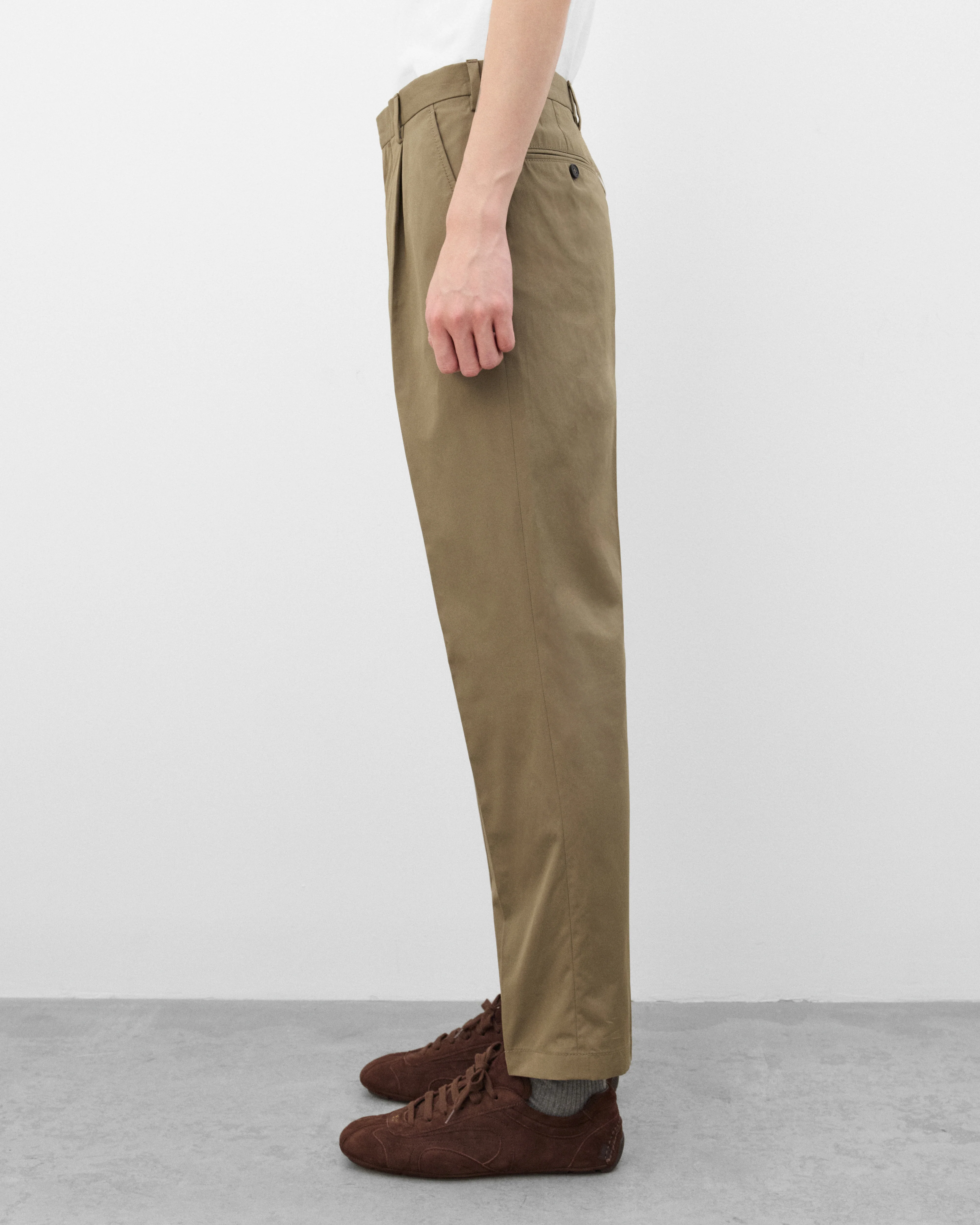 Prada - Men's Trousers With Keyring - (Clay) - Image 4