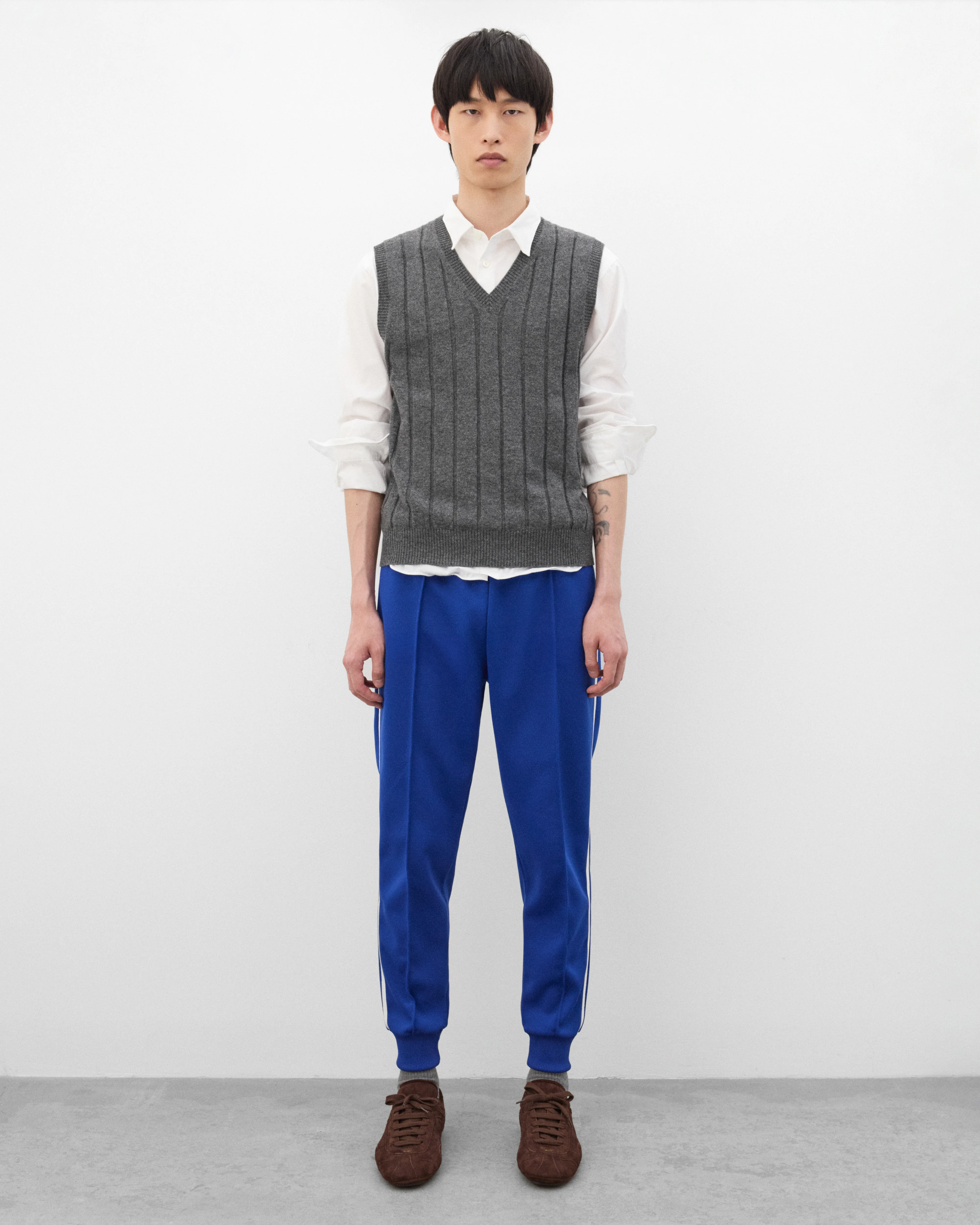 Prada - Men's Wire Hem Shirt - (White) - Image 6
