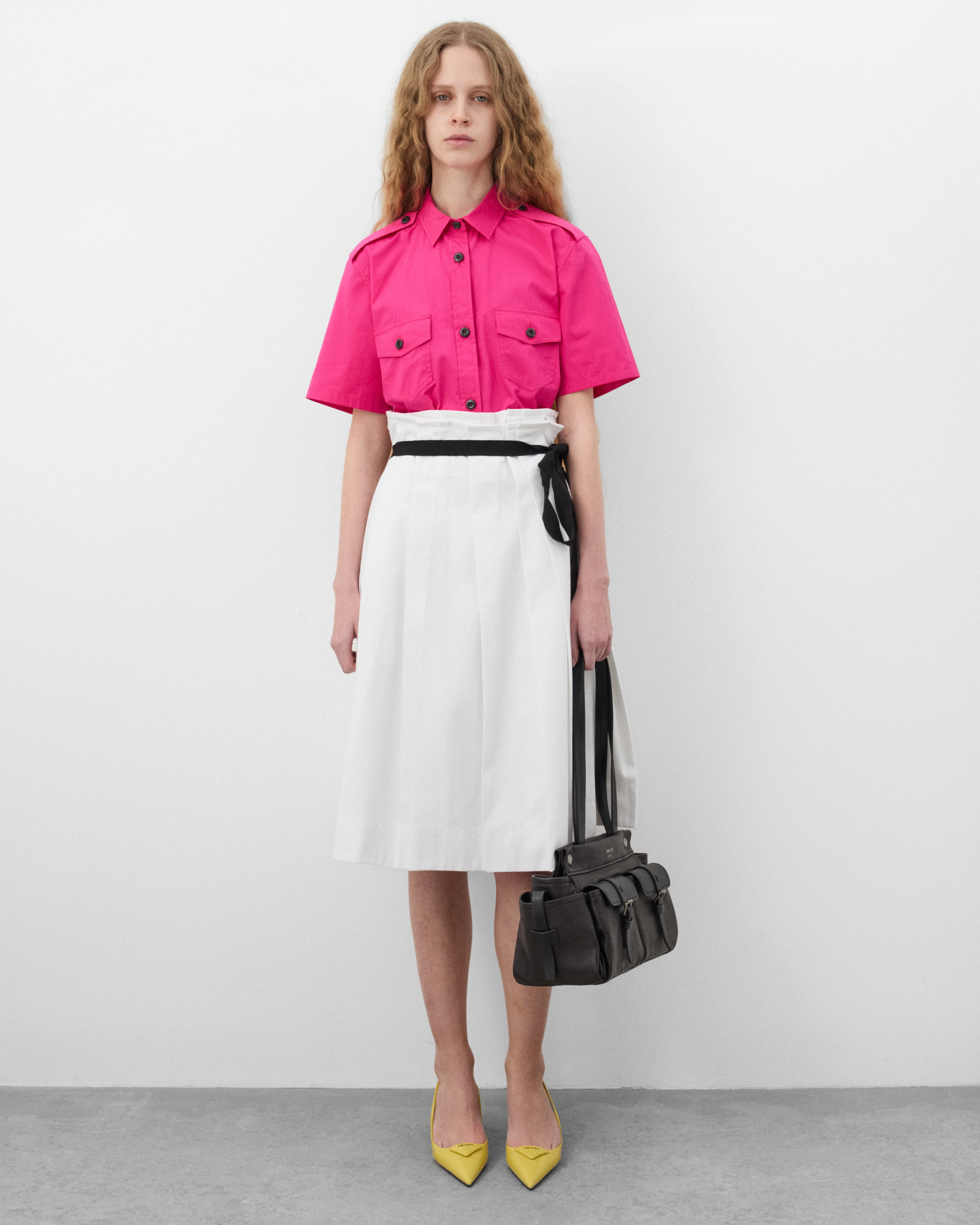 Prada - Women's Camicie Shirt - (Fuchsia) - Image 6