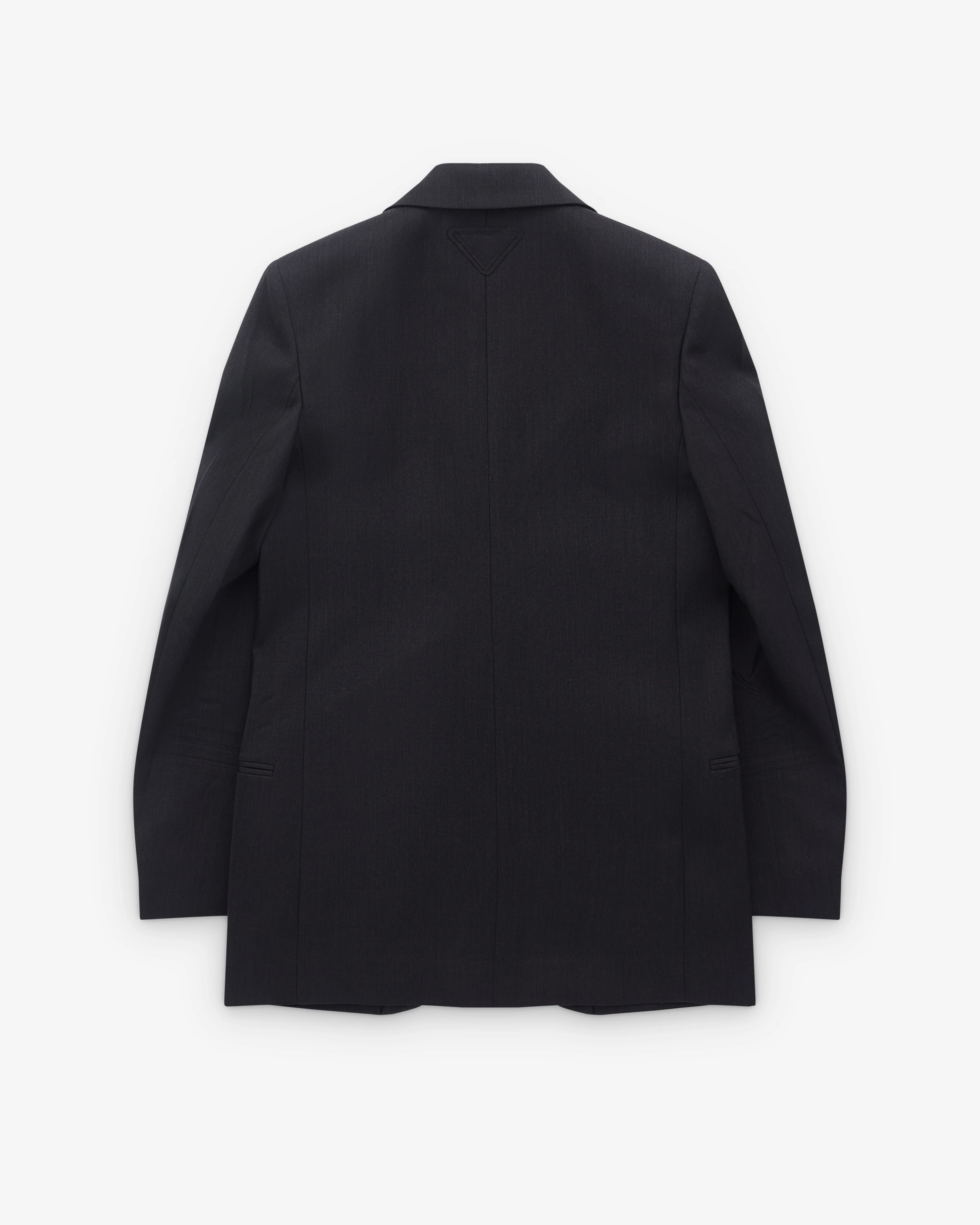 Prada - Women’s Two Button Blazer - (Anthracite) - Image 2