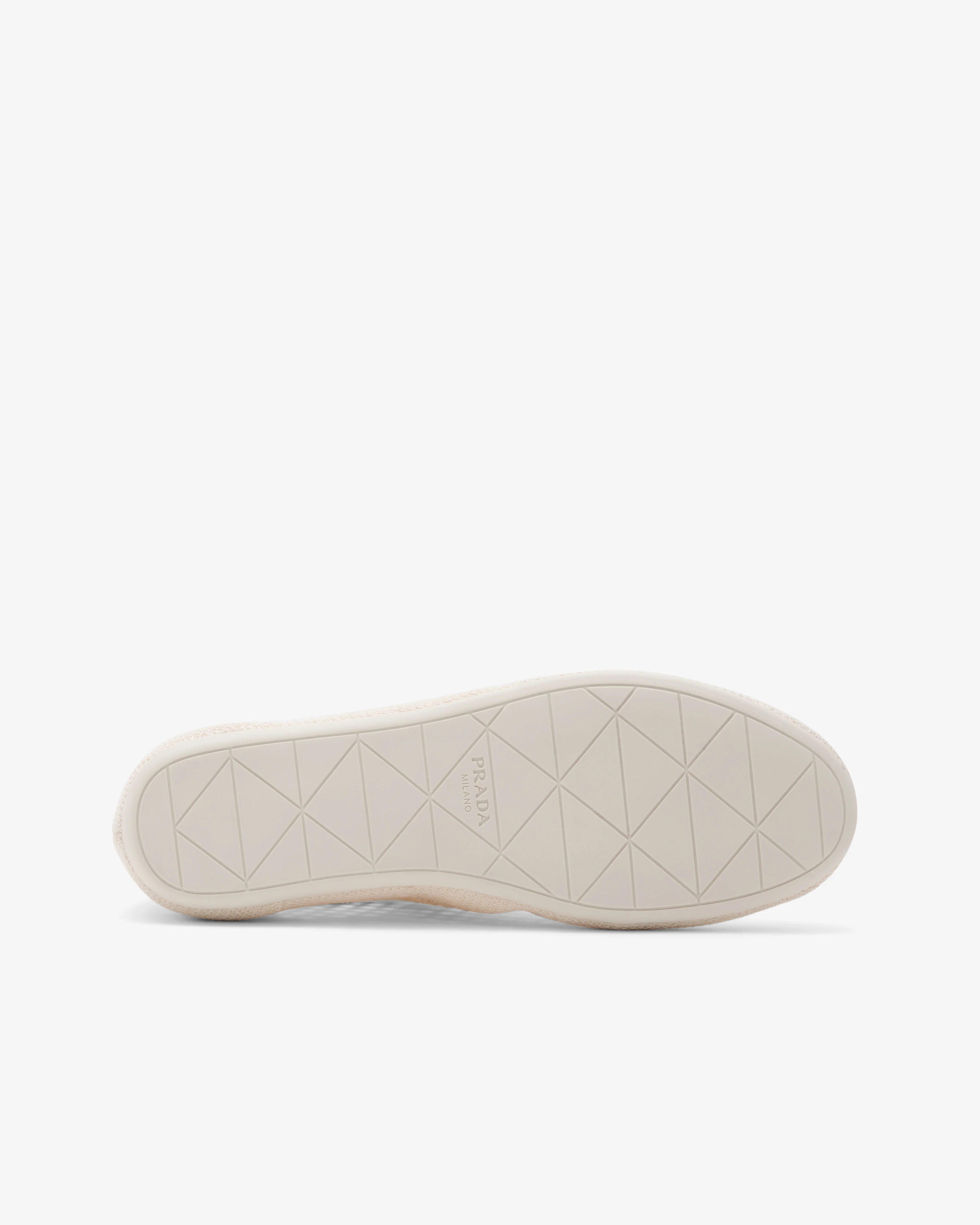 Prada - Women's Collapse Crochet Laced Sneakers - (Ivory) - Image 6