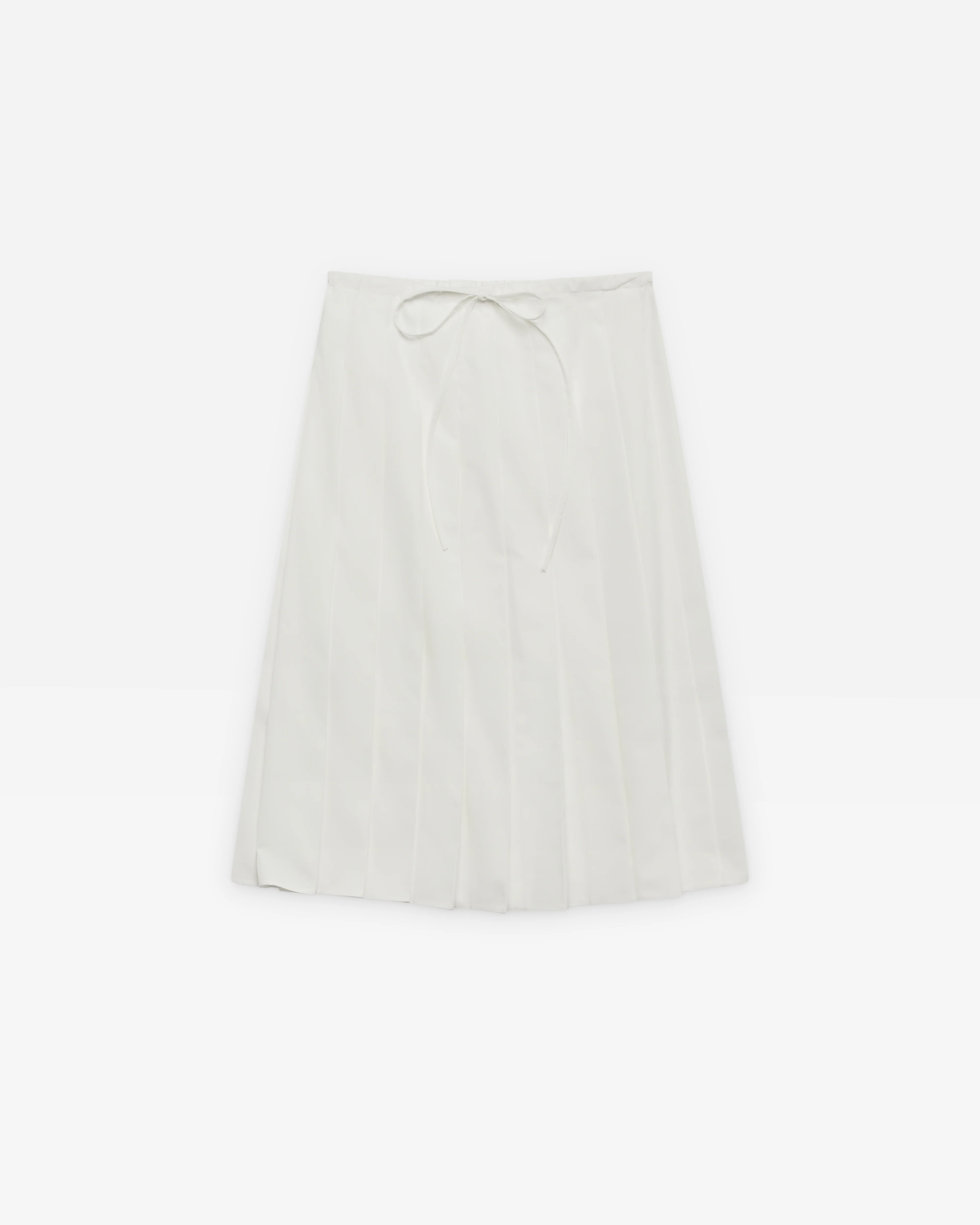 Prada - Women's Pleated Skirt - (White)
