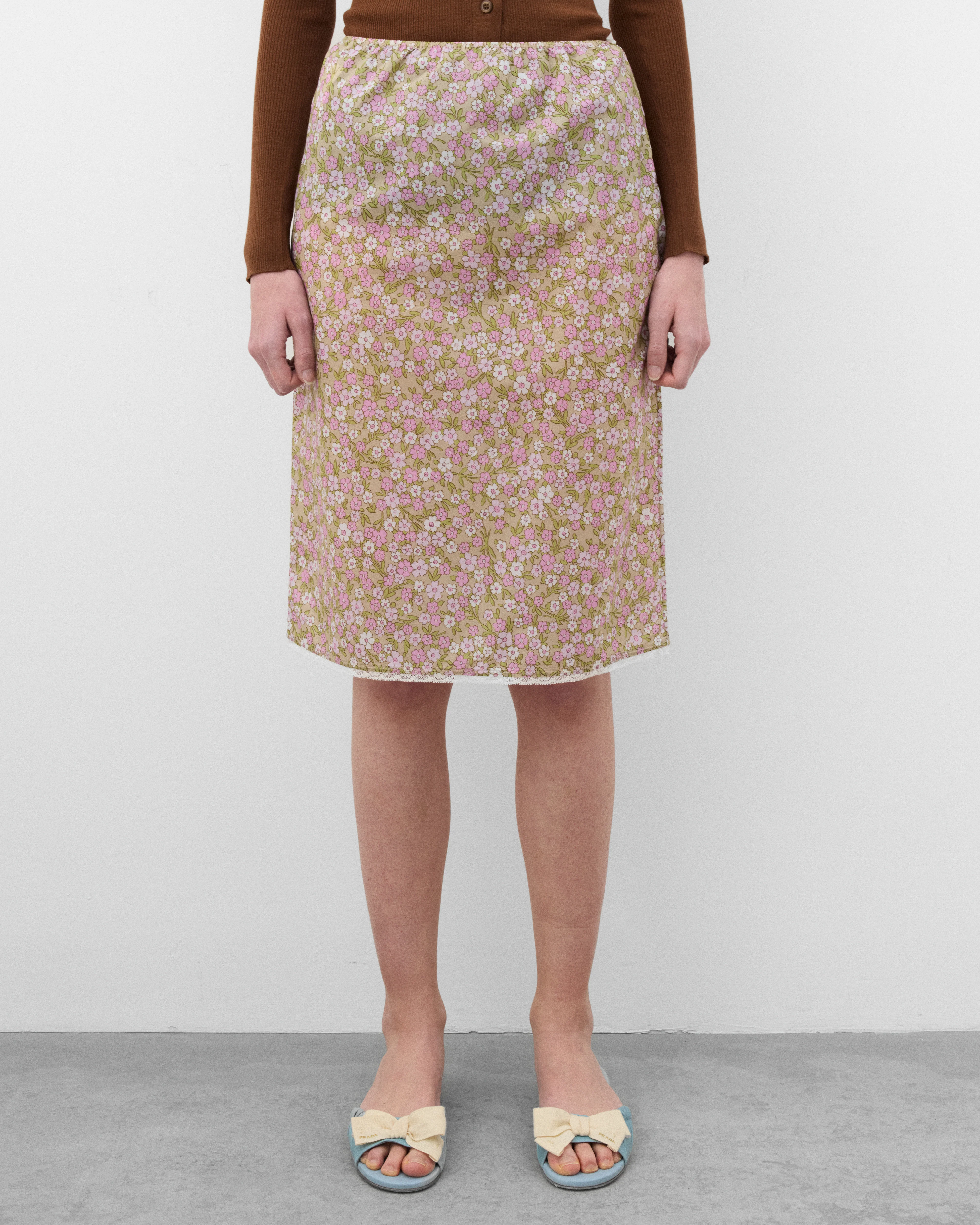 Prada - Women's Floral Skirt - (Multi) - Image 5