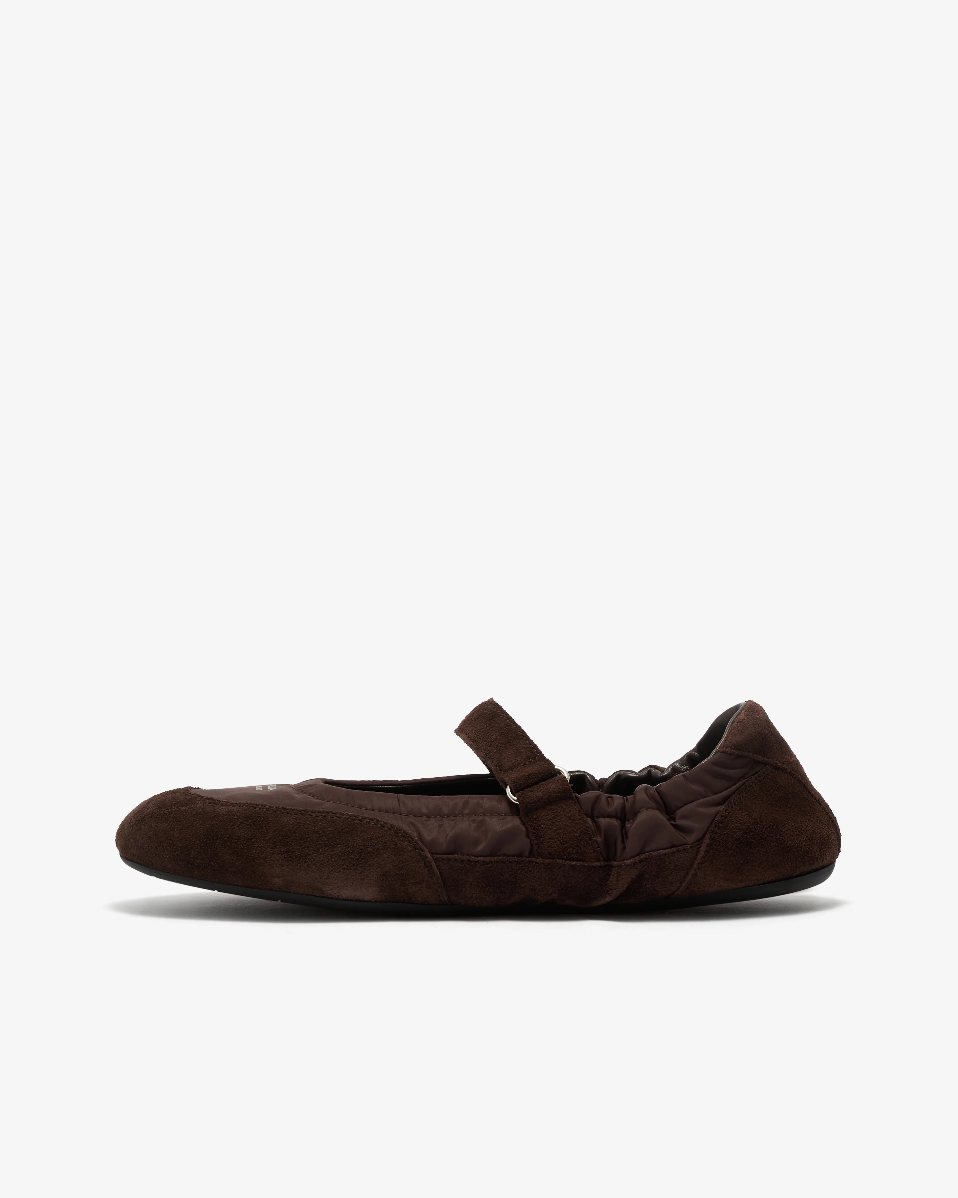 Prada - Women’s Collapse Ballet Flats - (Brown) - Image 3