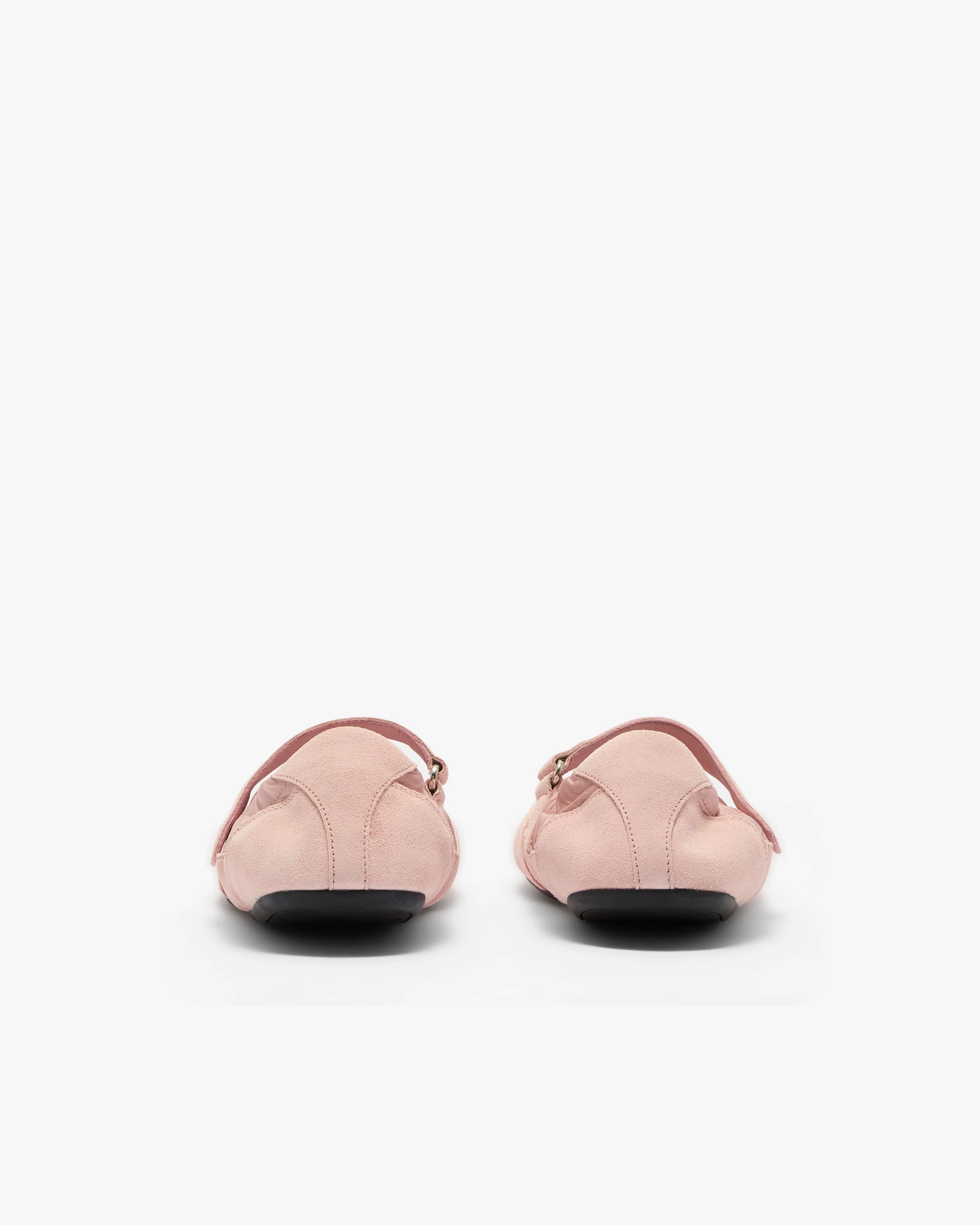 Prada - Women’s Collapse Ballet Flats - (Pink) - Image 4