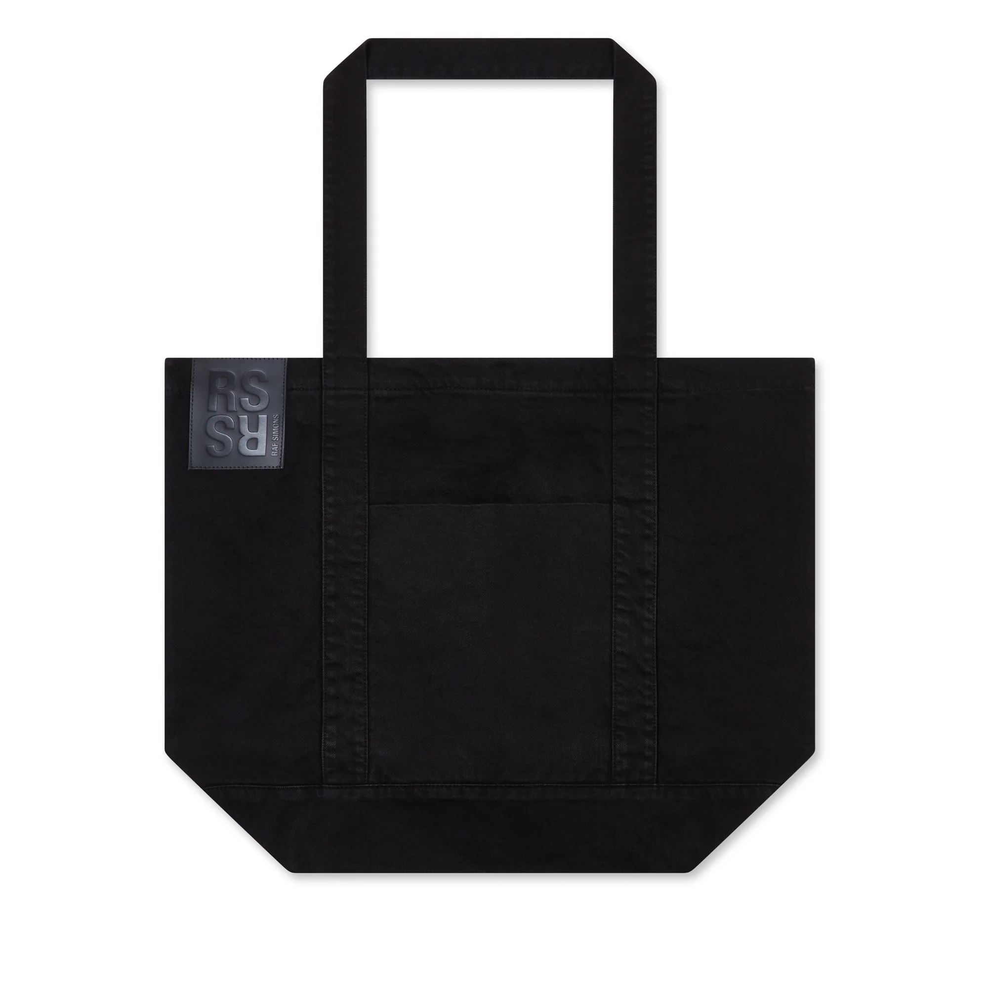 Raf Simons - Cotton Tote Bag With Print - (Black) - Image 2