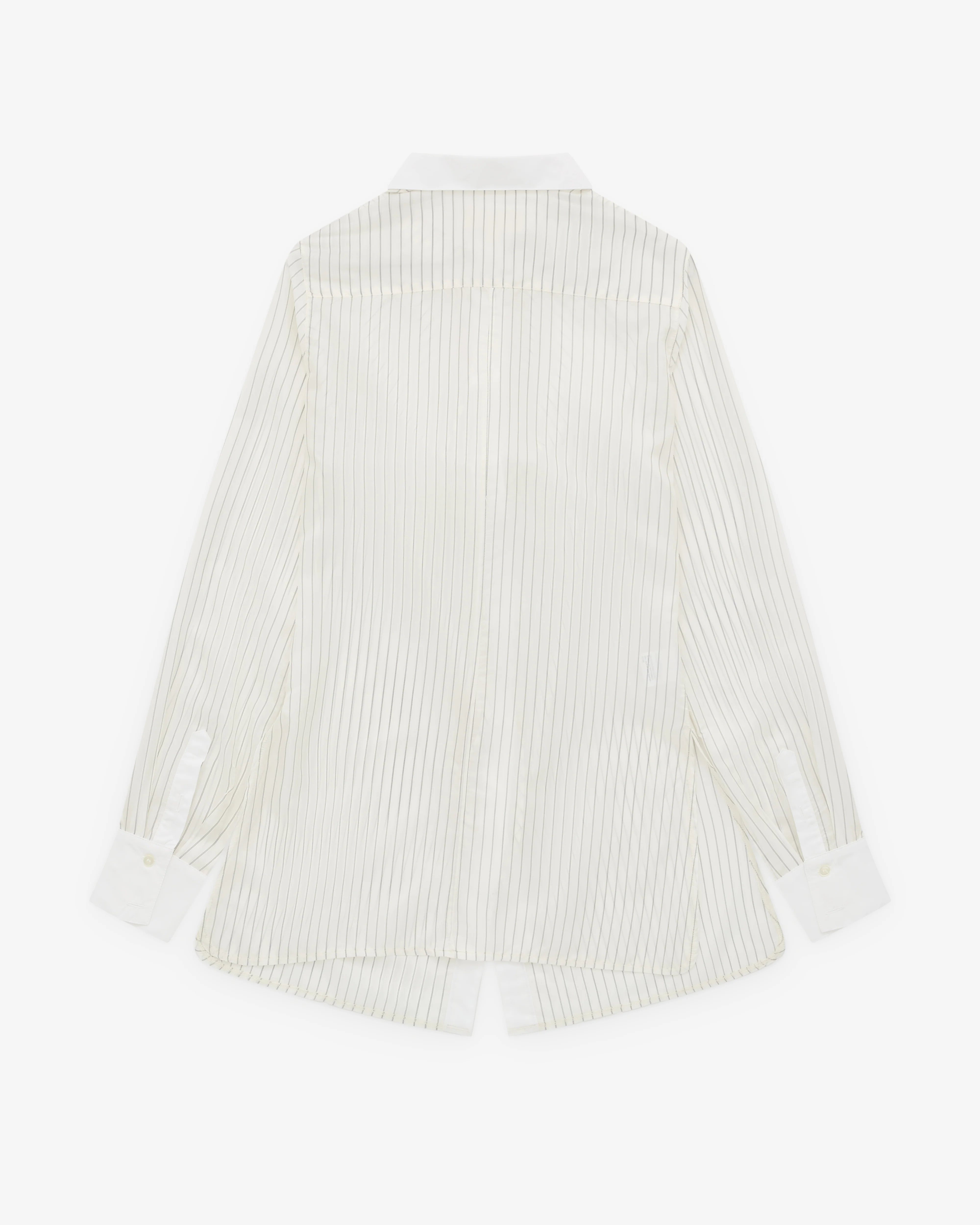 Renaissance Renaissance - Women’s Striped Shirt - (White) - Image 2