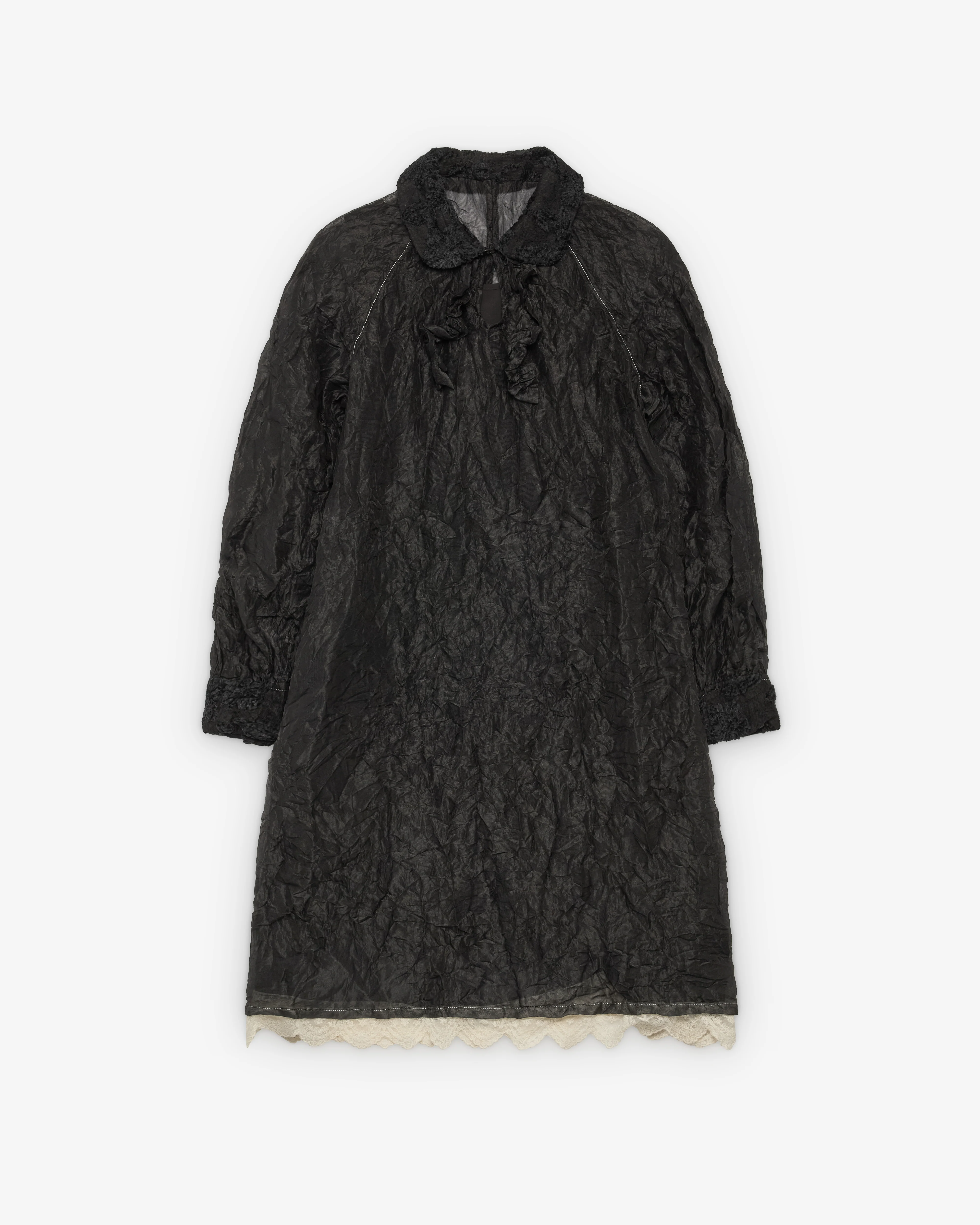 Renli Su - Women's Crinkled Dress - (Black) - Image 3