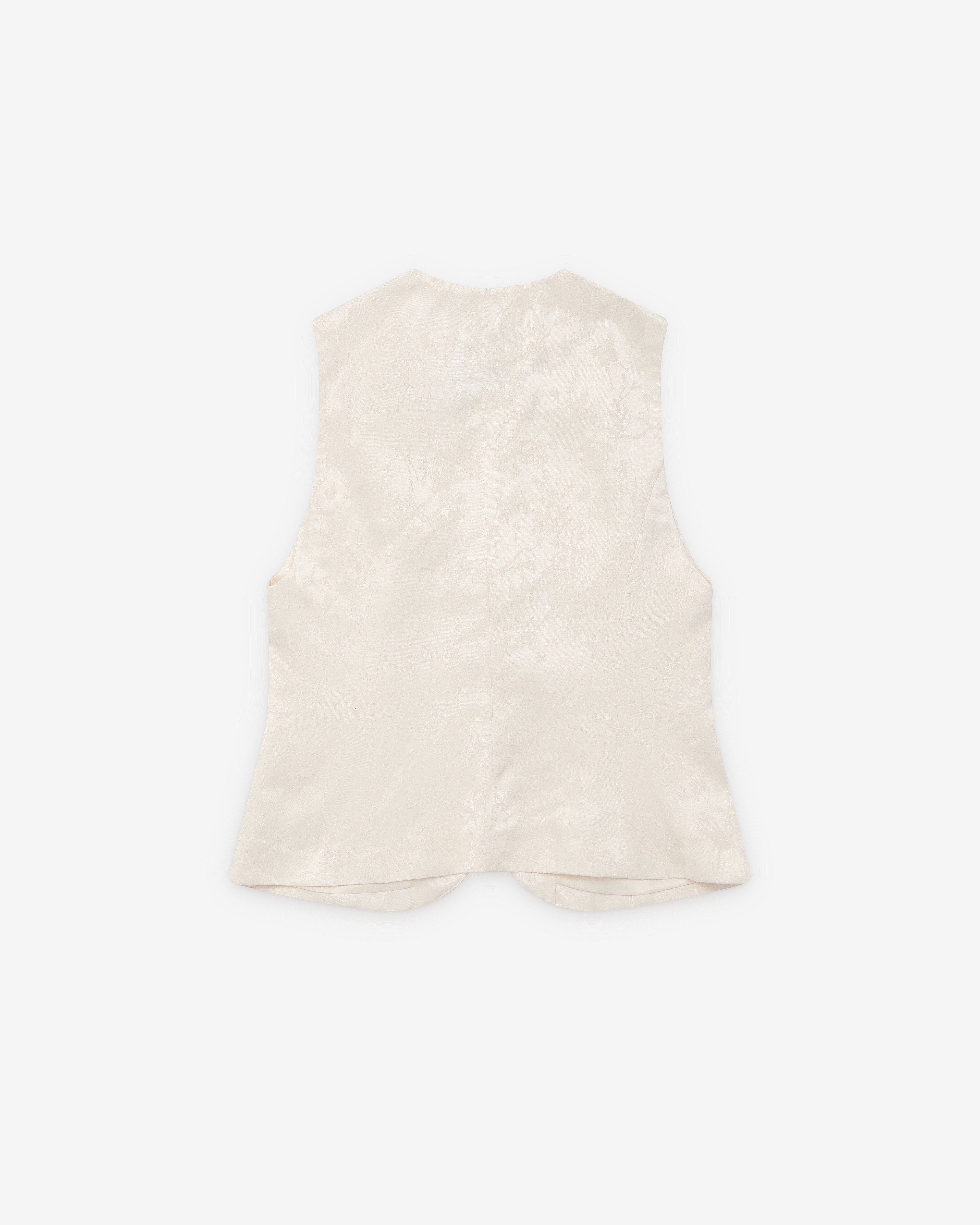 Renli Su - Women's Evelyn Vest - (Rice White) - Image 2