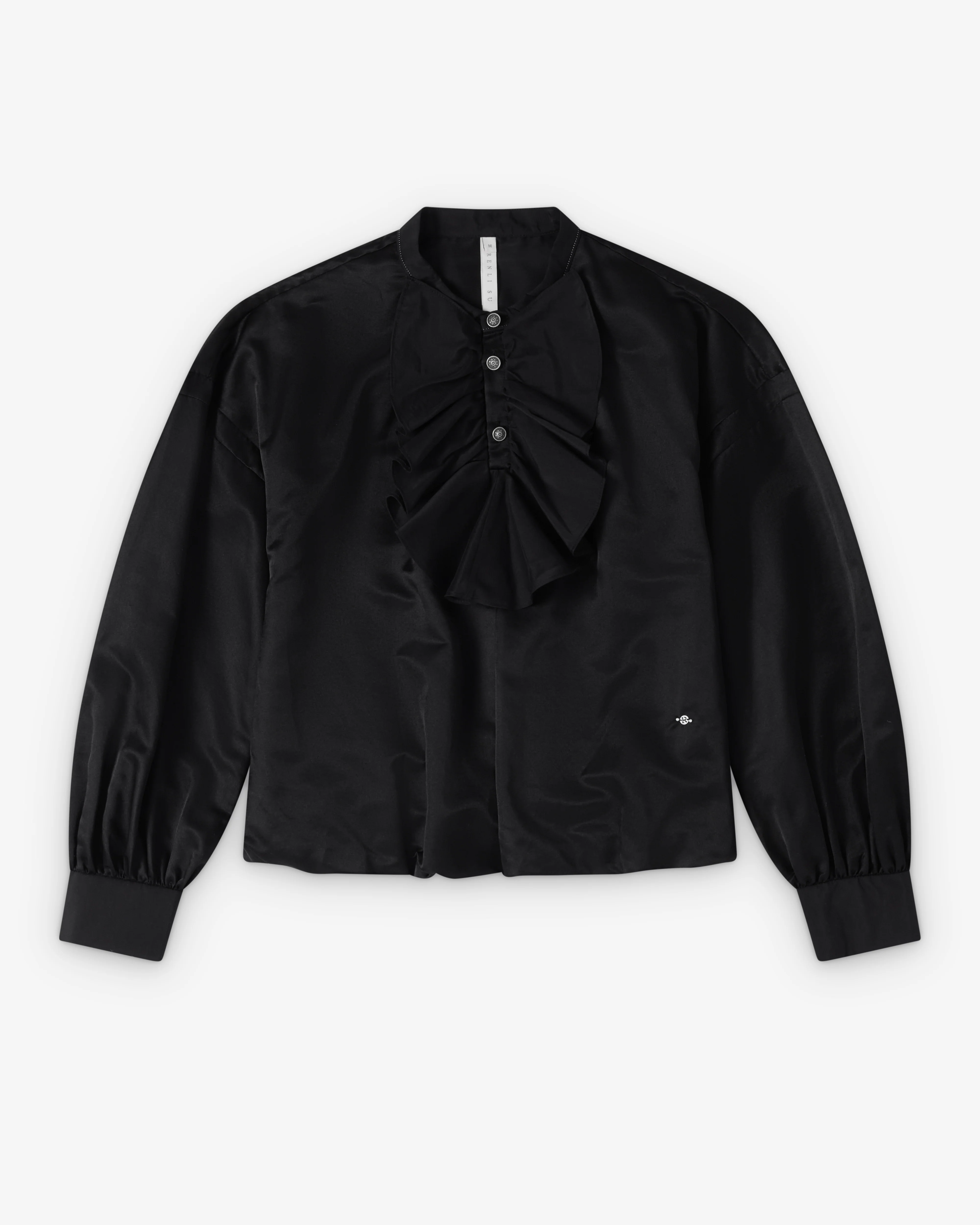Renli Su - Women's Ruffle Blouse - (Black)