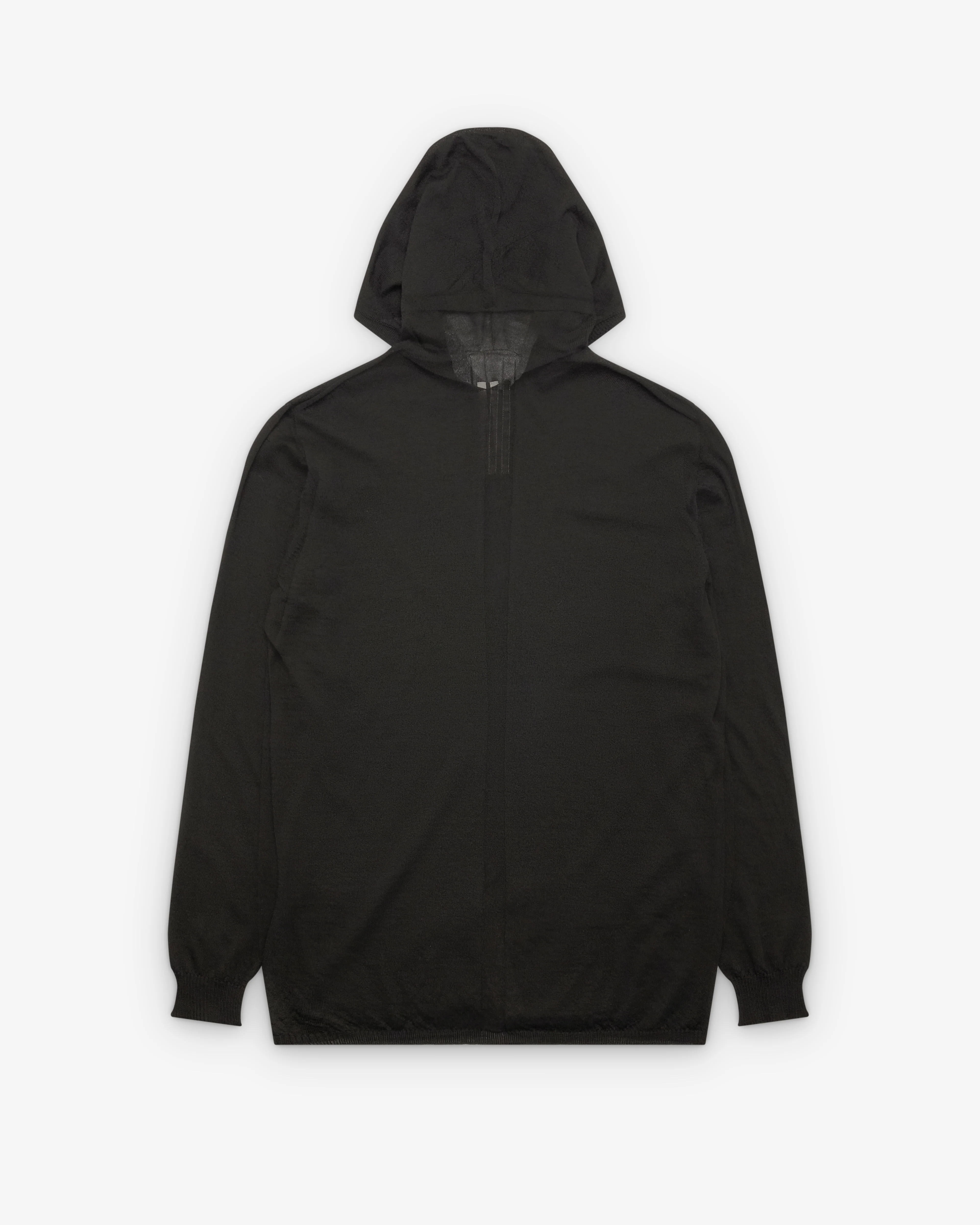 Rick Owens - Men's Oversized Ls Hoodie - (Black) - Image 2