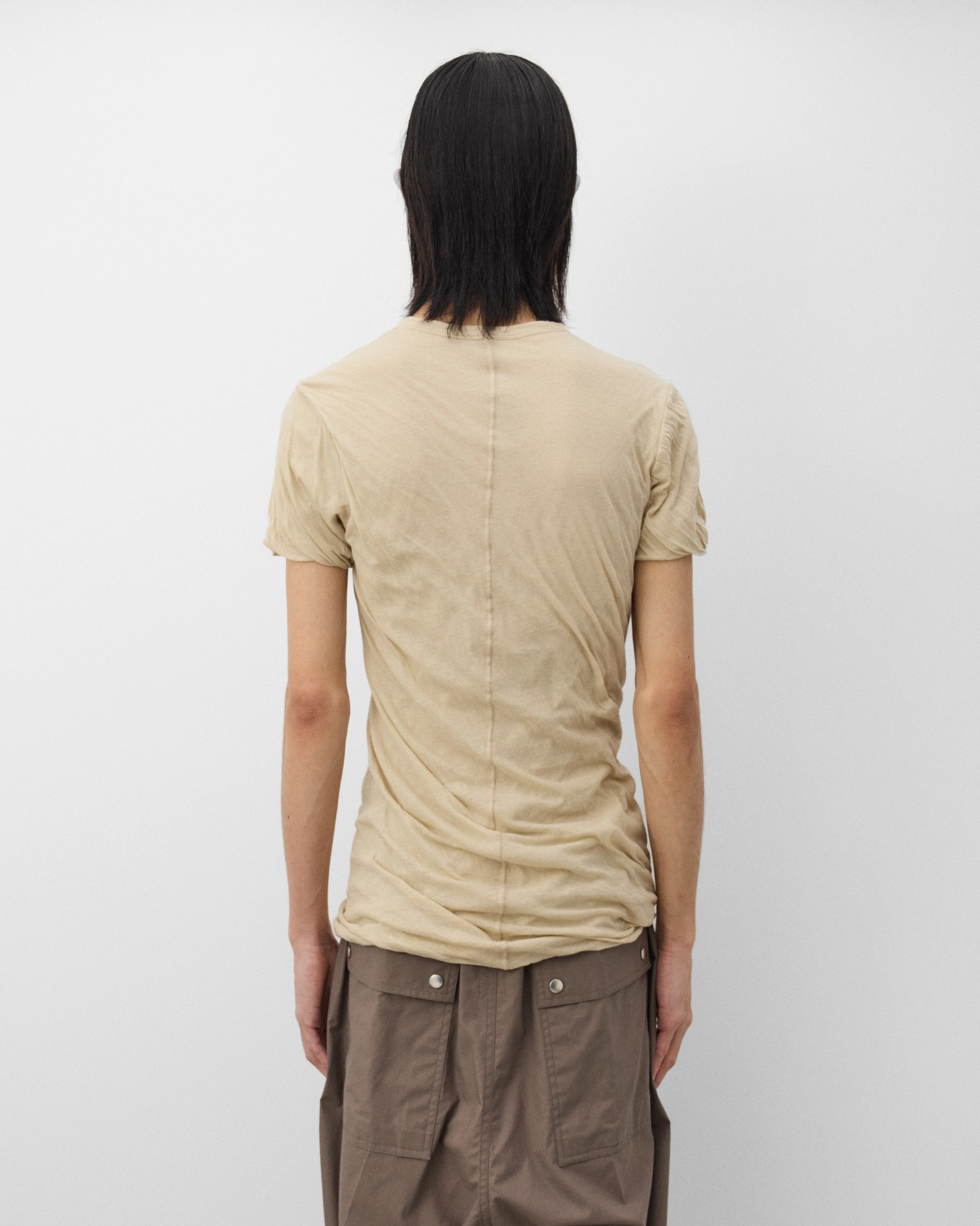 Rick Owens - Men's Basic SL T-Shirt - (Milk) - Image 5