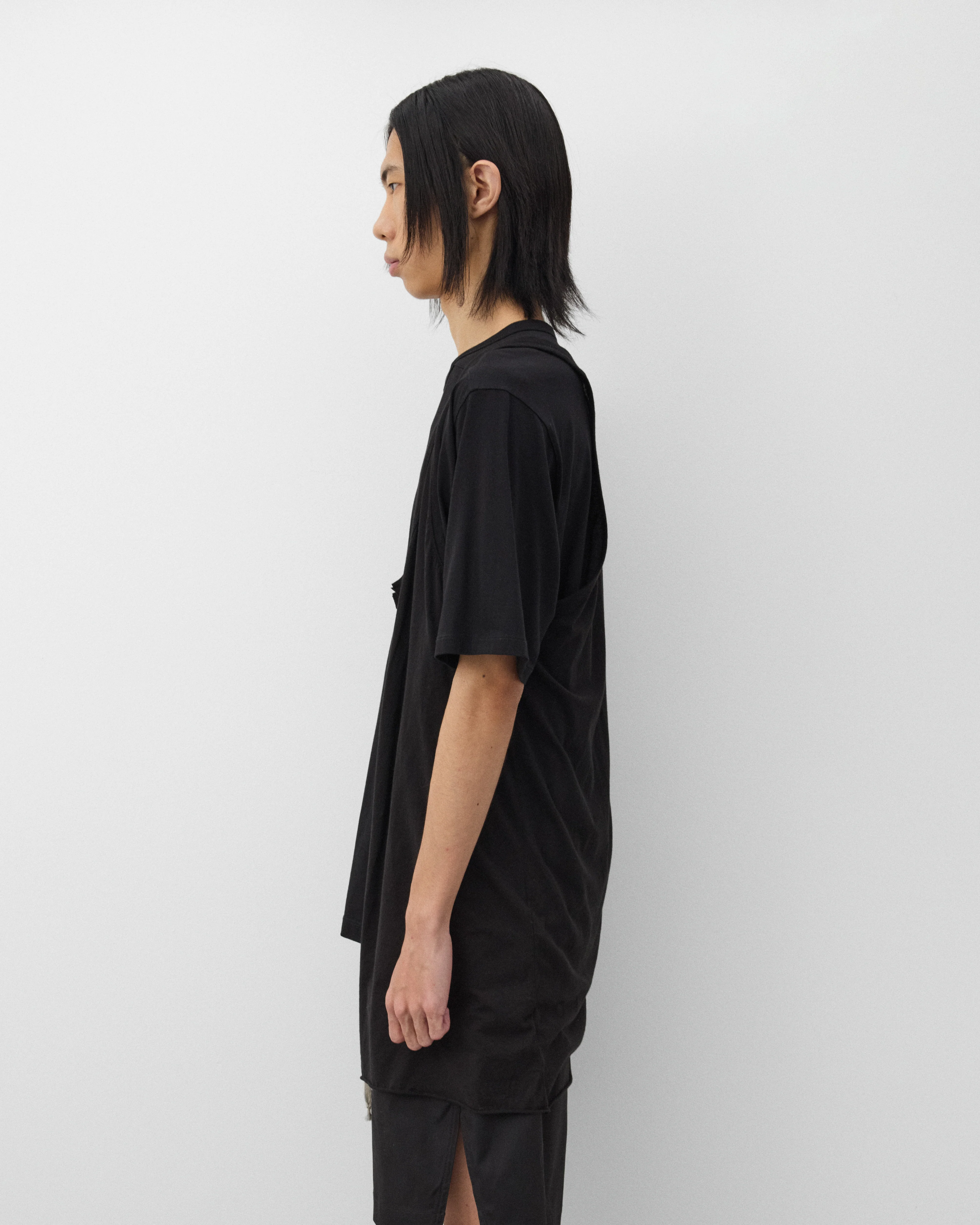 Rick Owens - Men's Open Pony Tank - (Black) - Image 4