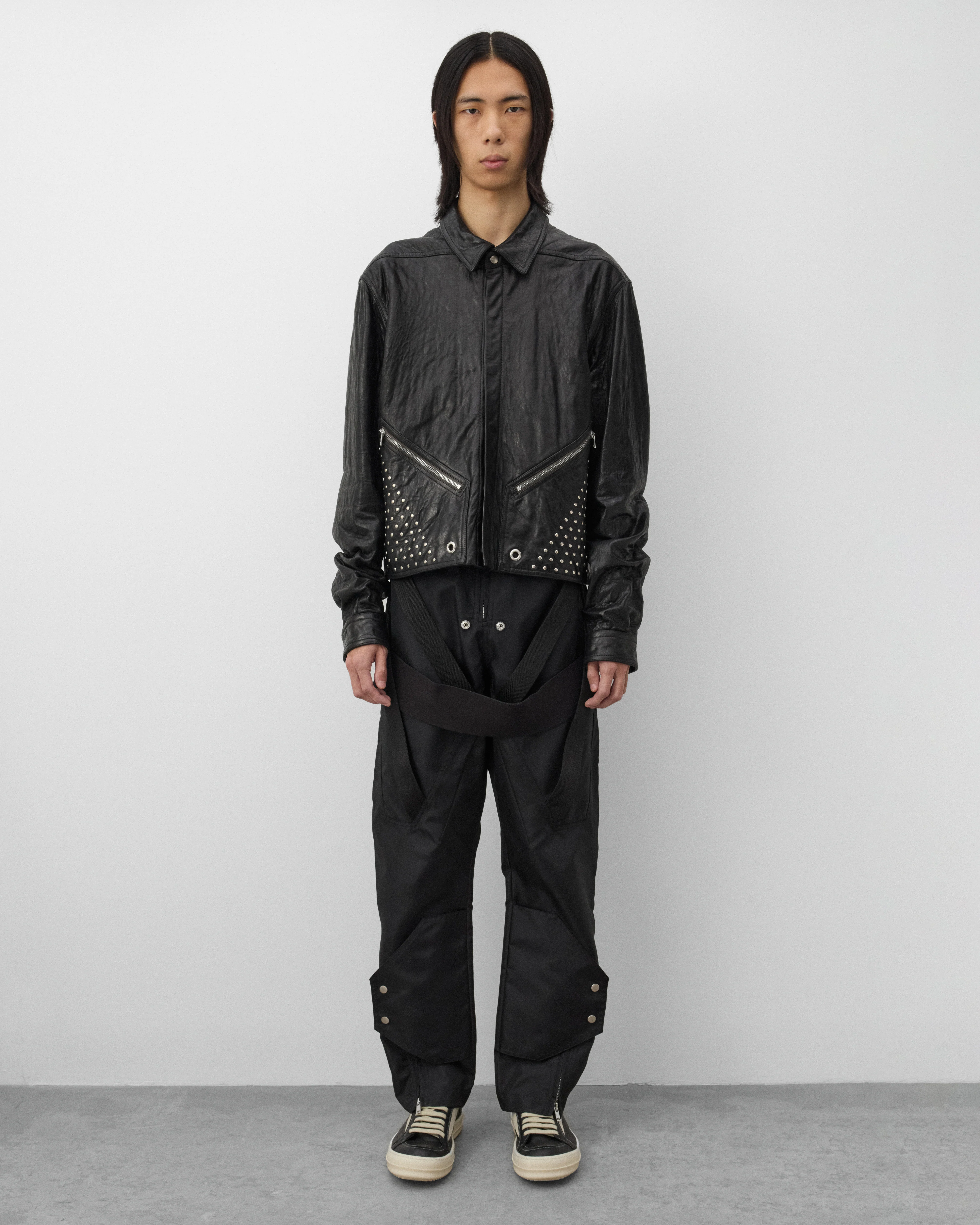 Rick Owens - Men's Tour Alice Shirt Jacket - (Black) - Image 6