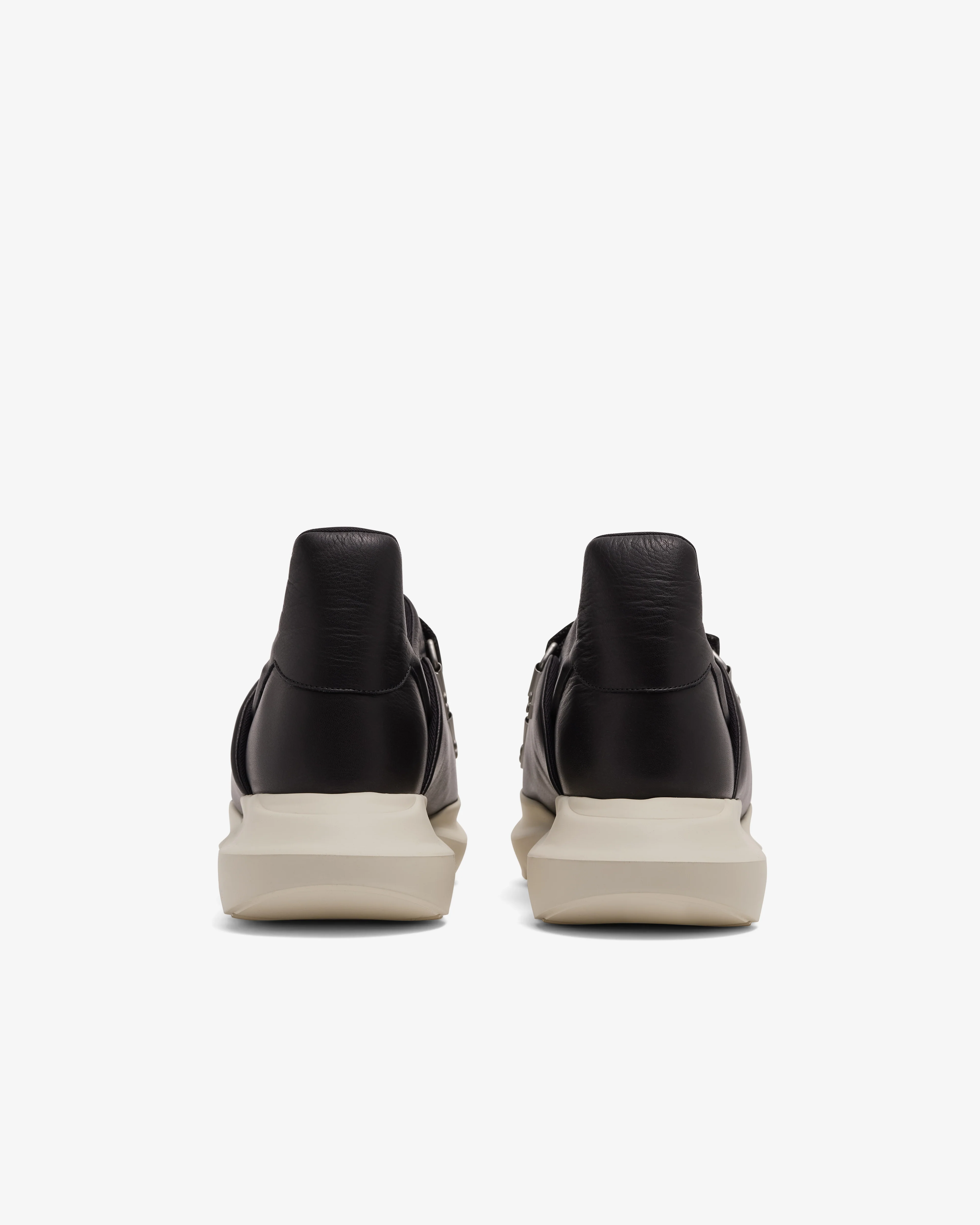 Rick Owens - Men's Burritogeth Shoes - (Black/Milk) - Image 5