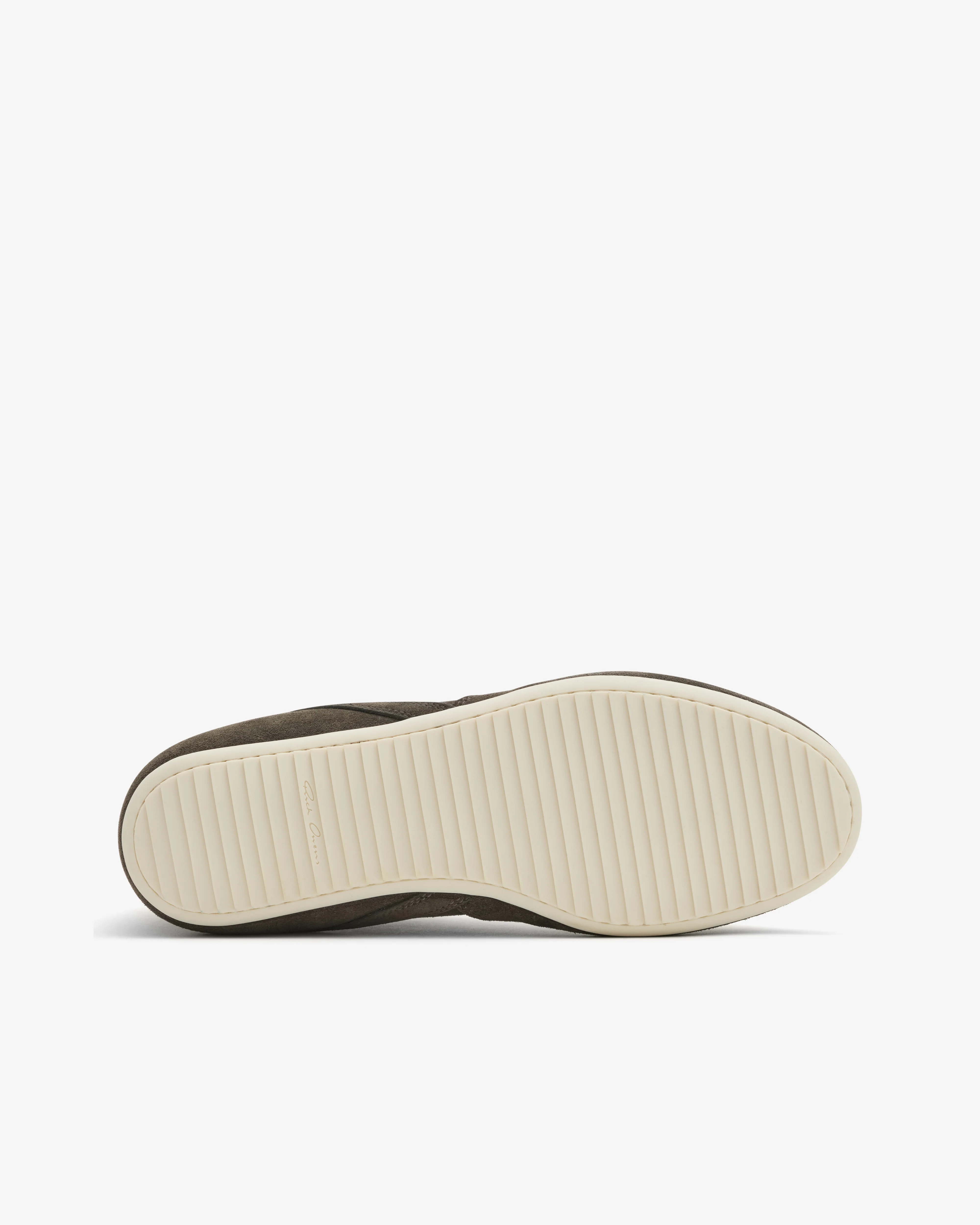 Rick Owens - Men's Suede Minimal Sneaker - (Dark Dust) - Image 6