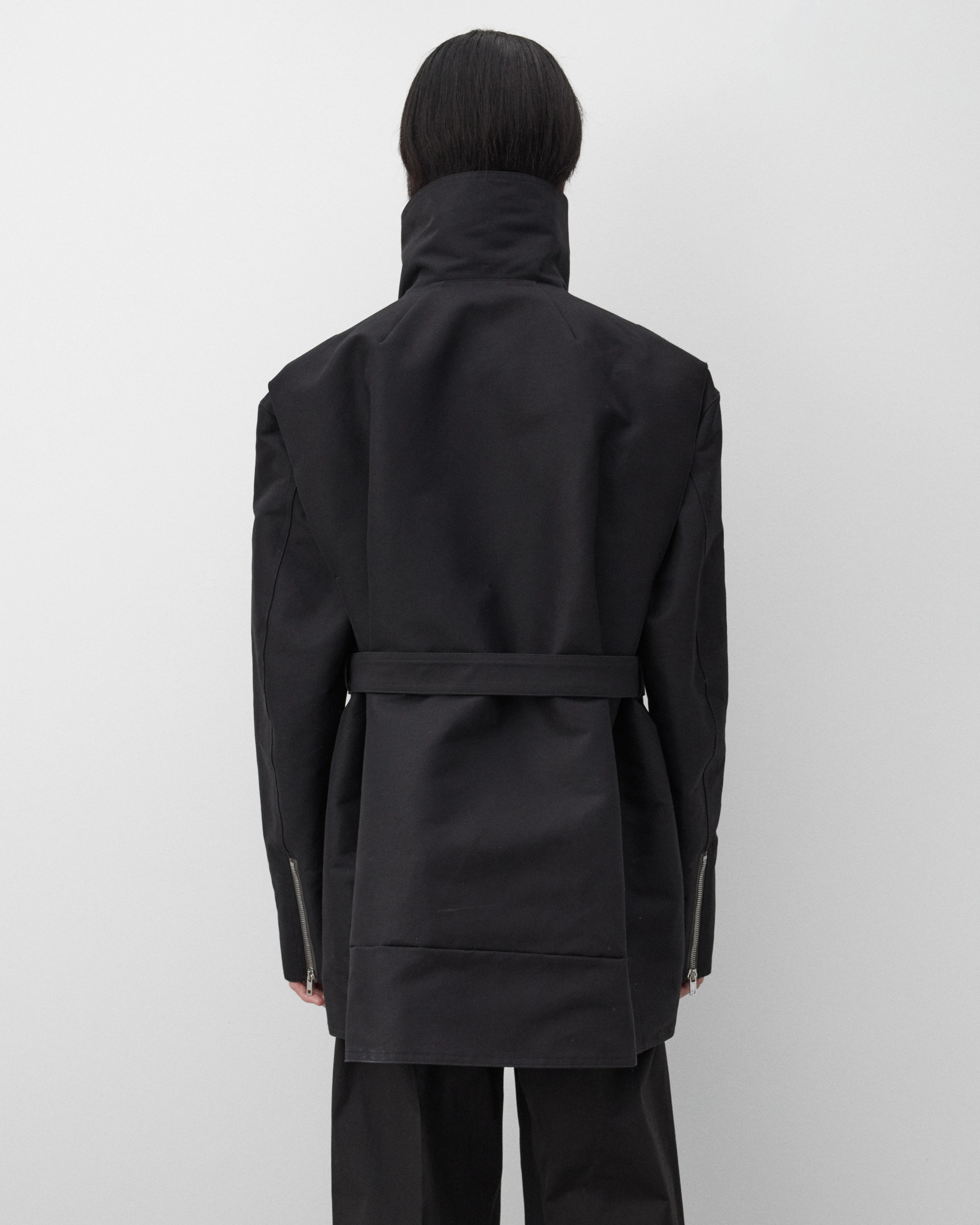 Rick Owens - Men's Dracucaban Jacket - (Black) - Image 6