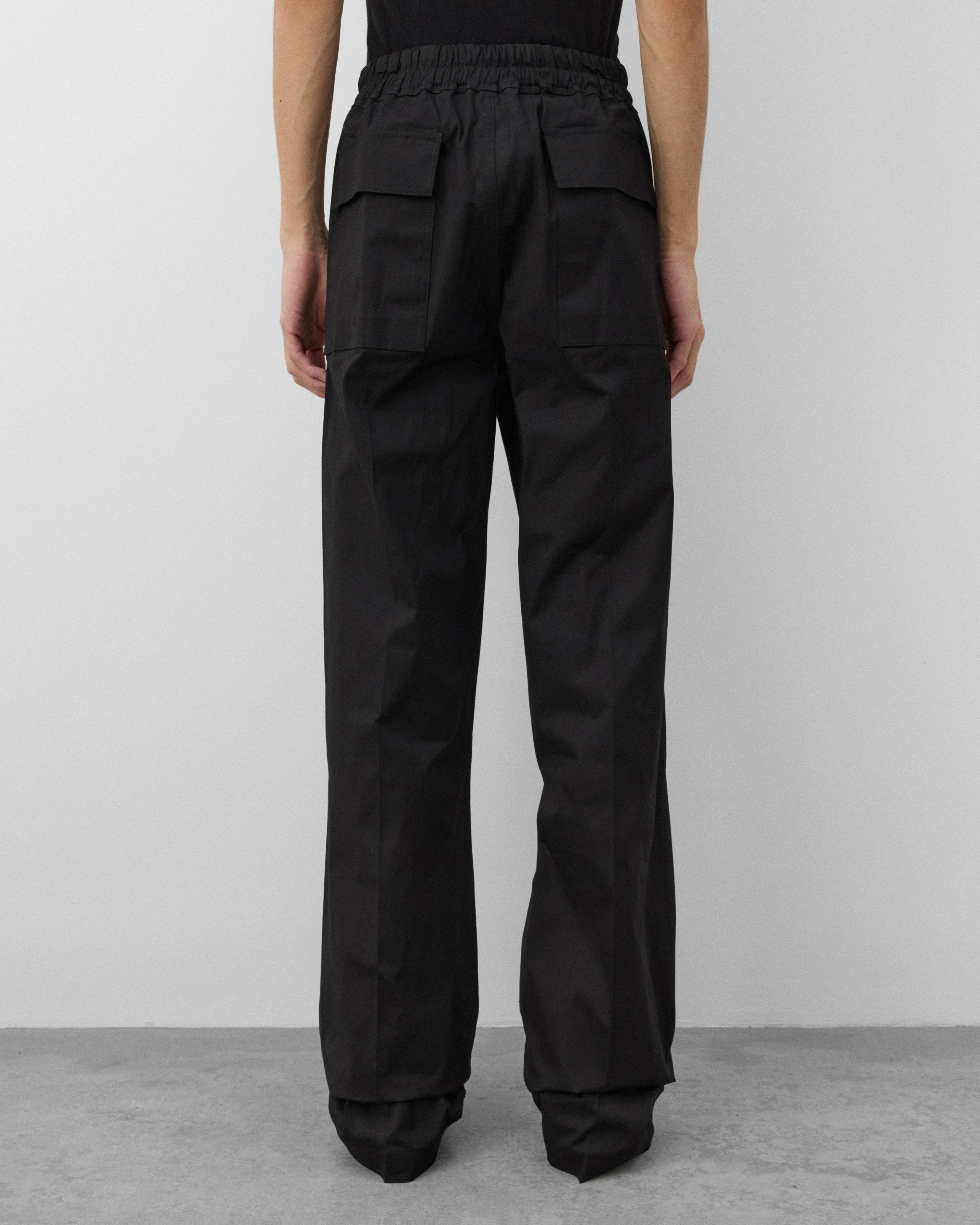 Rick Owens - Men's Dietrich Drawstring Trouser - (Black) - Image 5