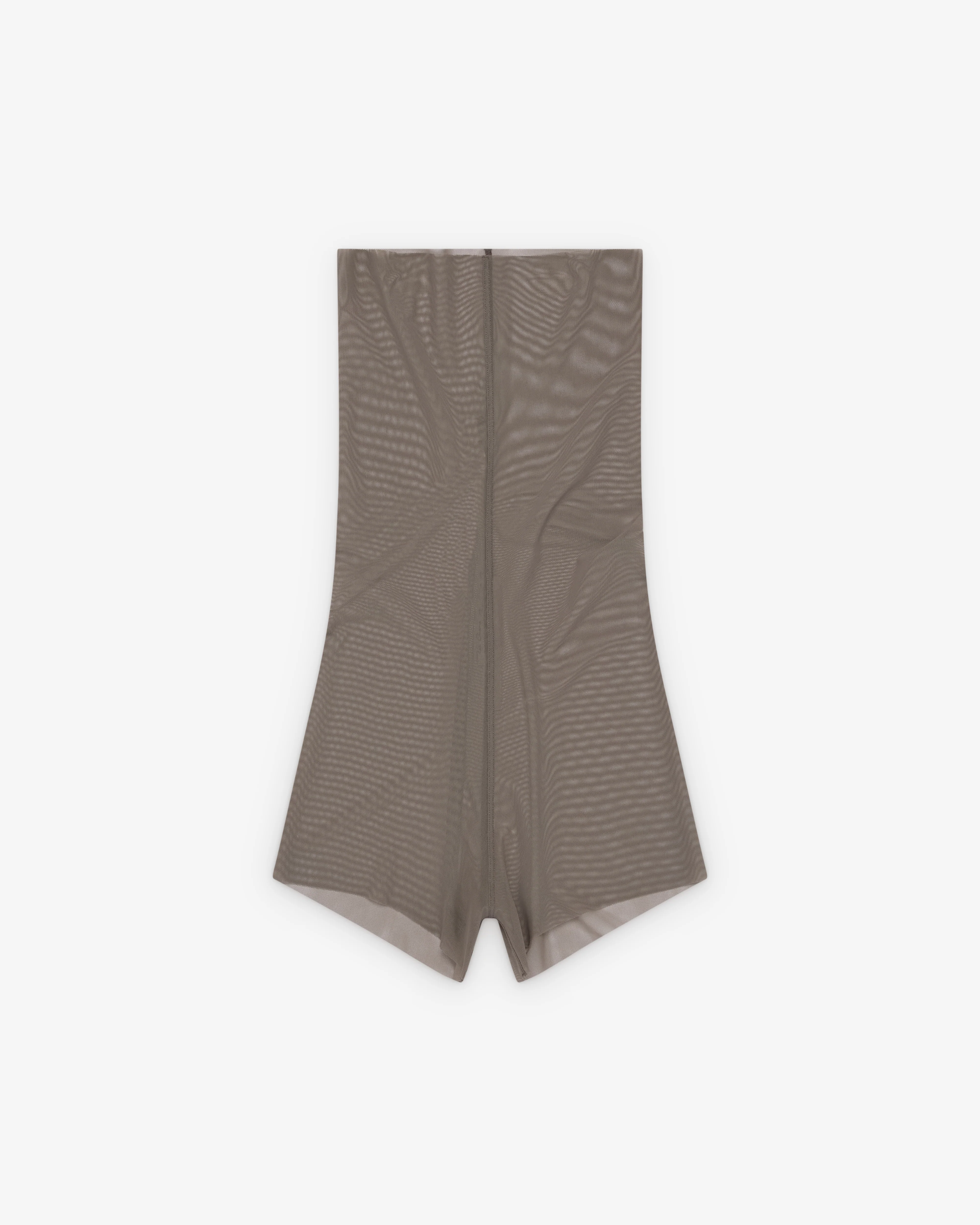 Rick Owens - Women's Highwasted Stretch Shorts - (Dark Dust) - Image 2