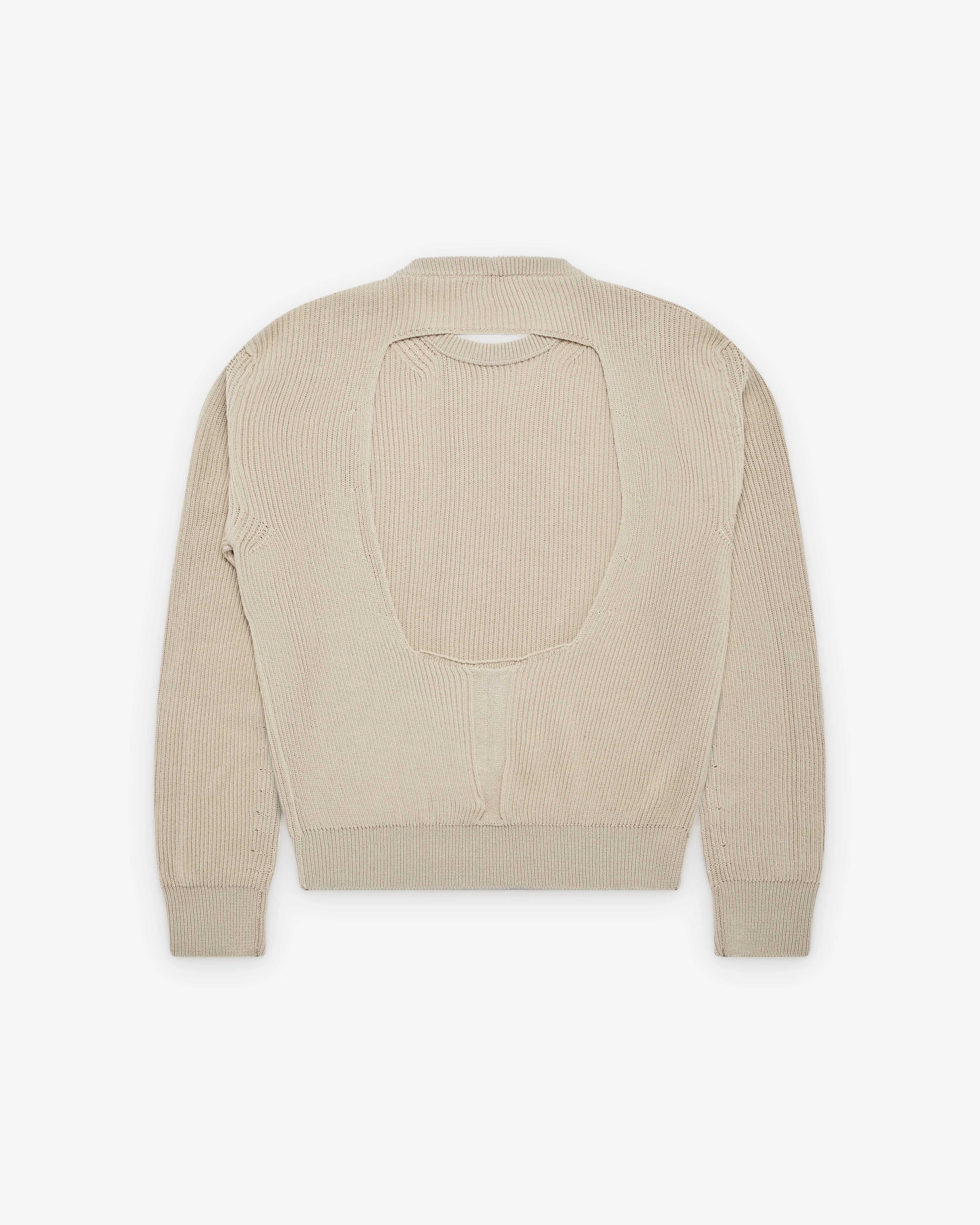 Rick Owens - Women's Fisherman Sweater - (Sand) - Image 2