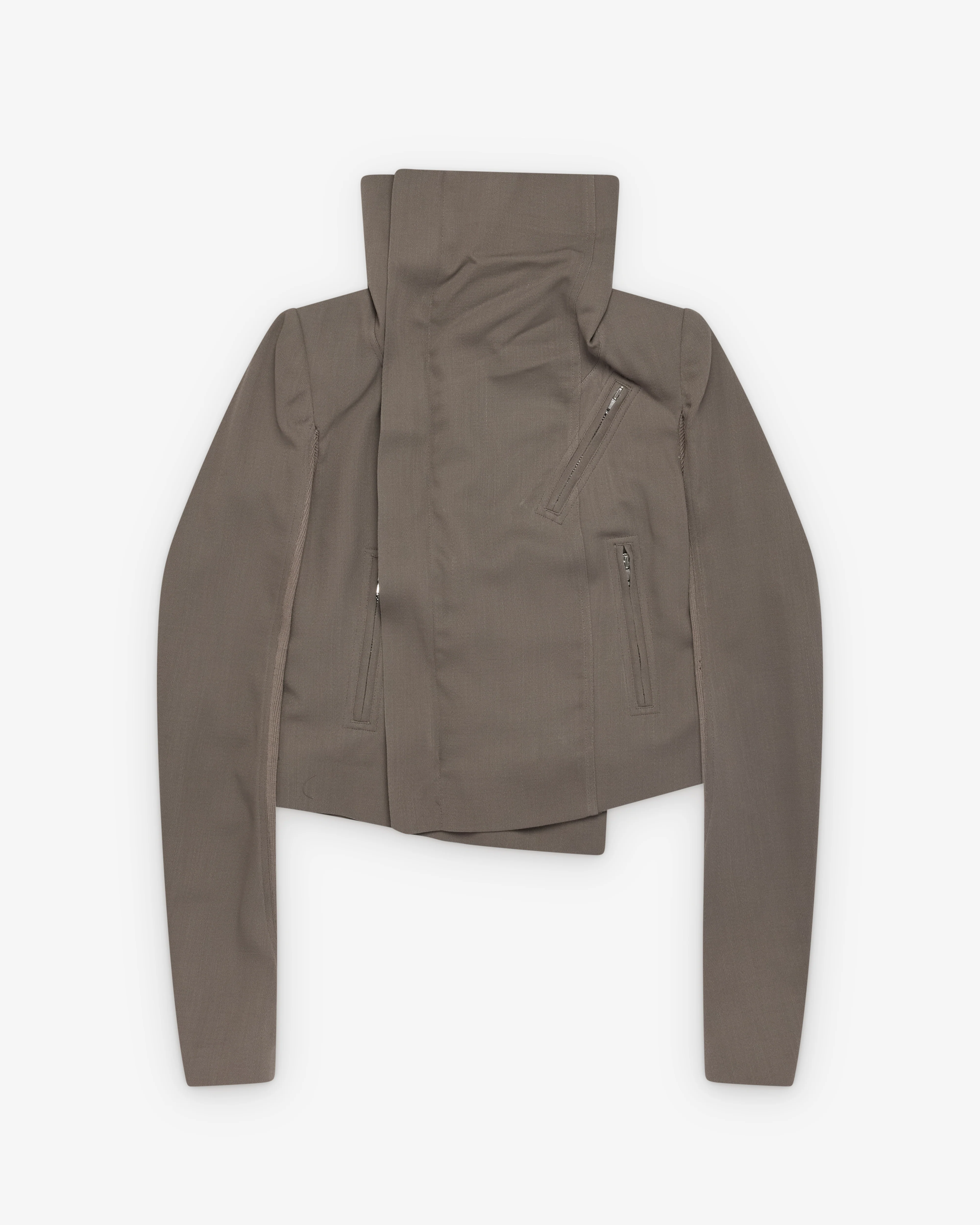 Rick Owens - Women's Classic Biker Jacket - (Dark Dust)