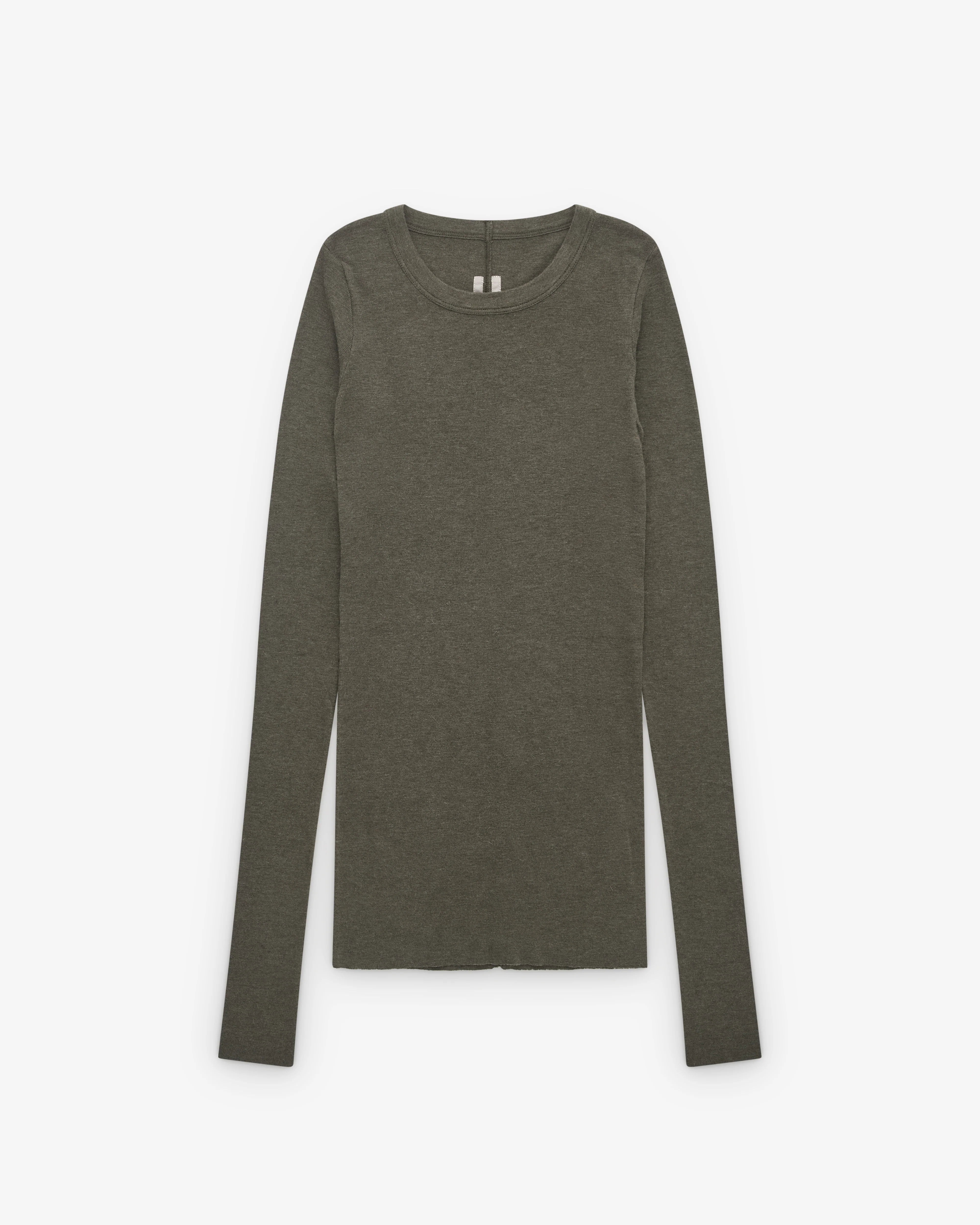 Rick Owens - Women’s Rib LS T-Shirt - (Bosco)