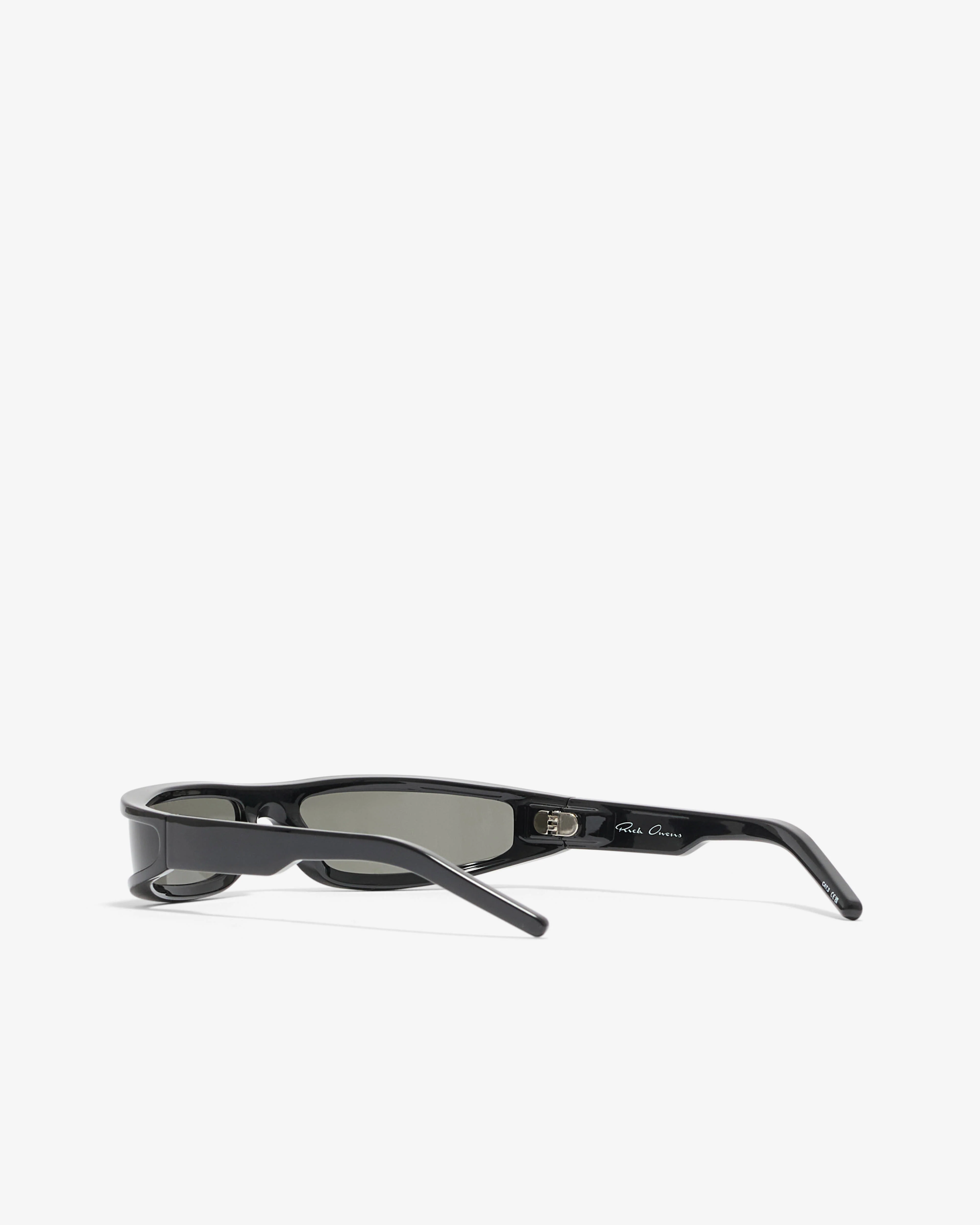 Rick Owens - Women’s Fog Sunglasses - (Black) - Image 3