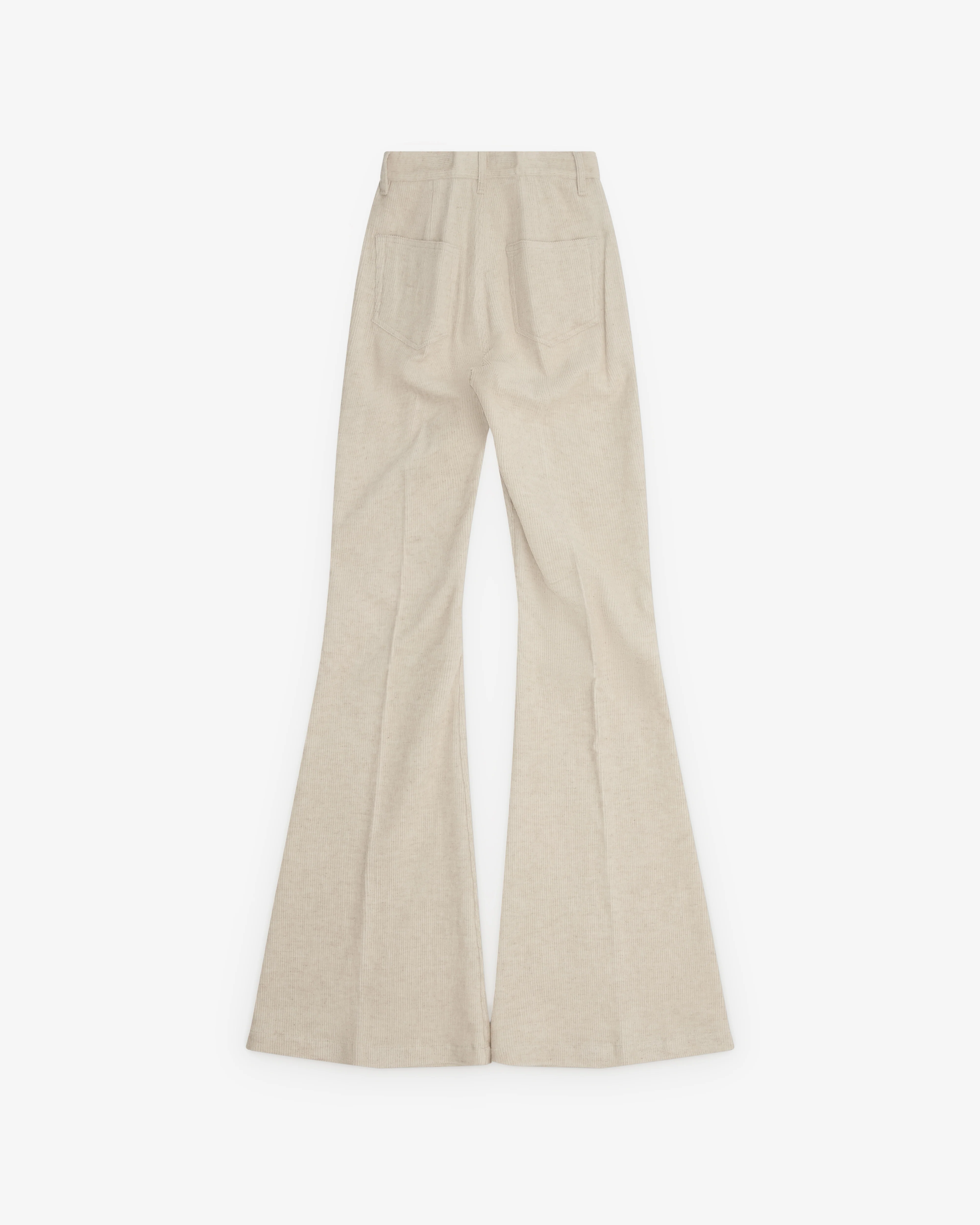 Rick Owens - Women’s Bolan Bootcut Trousers - (Natural) - Image 2