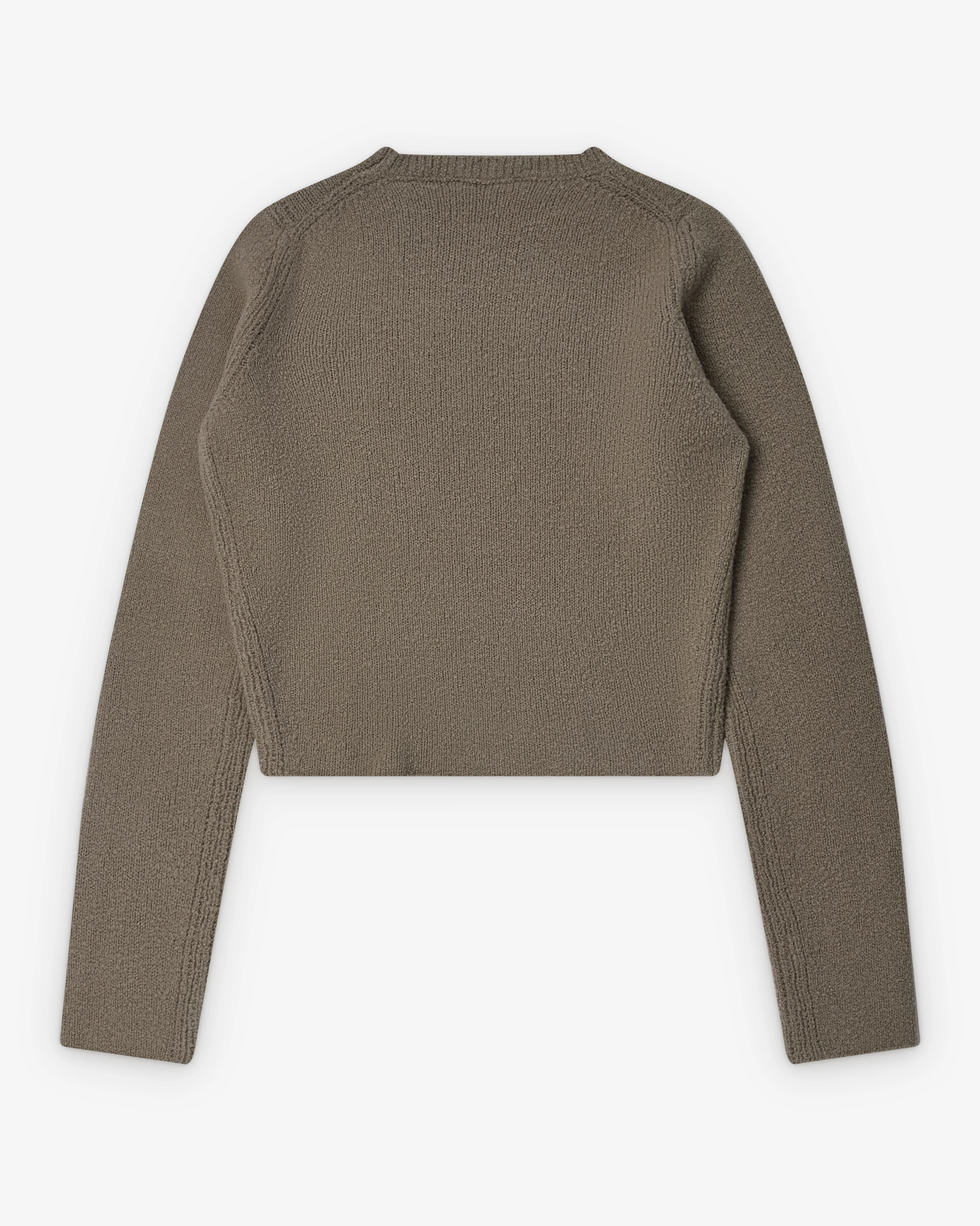 Rier - Men's Roundneck Boucle - (Fog) - Image 2