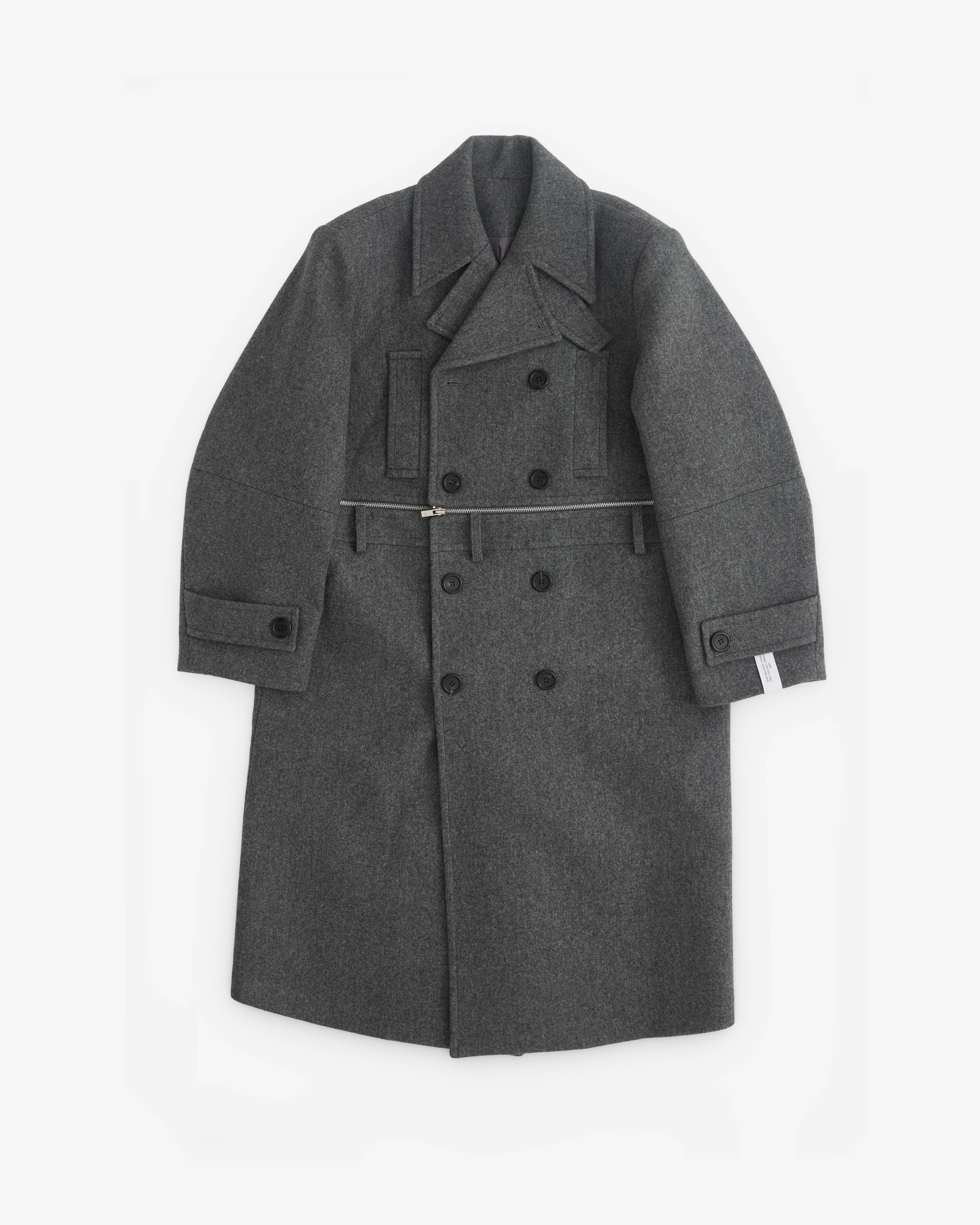Rokh - Women’s Zip Coat - (Grey)