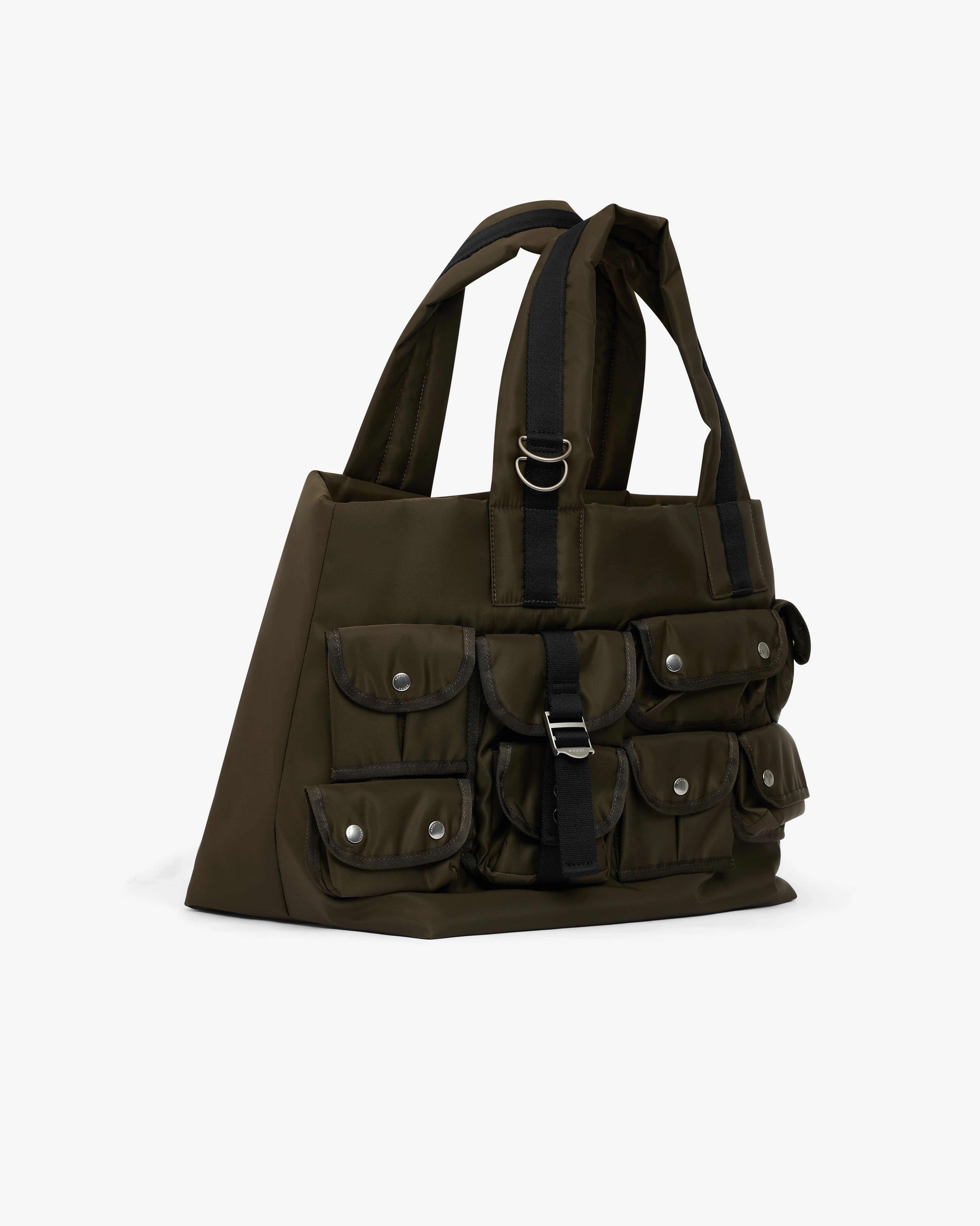 sacai - Nylon Tote Bag - (Khaki) - Image 2